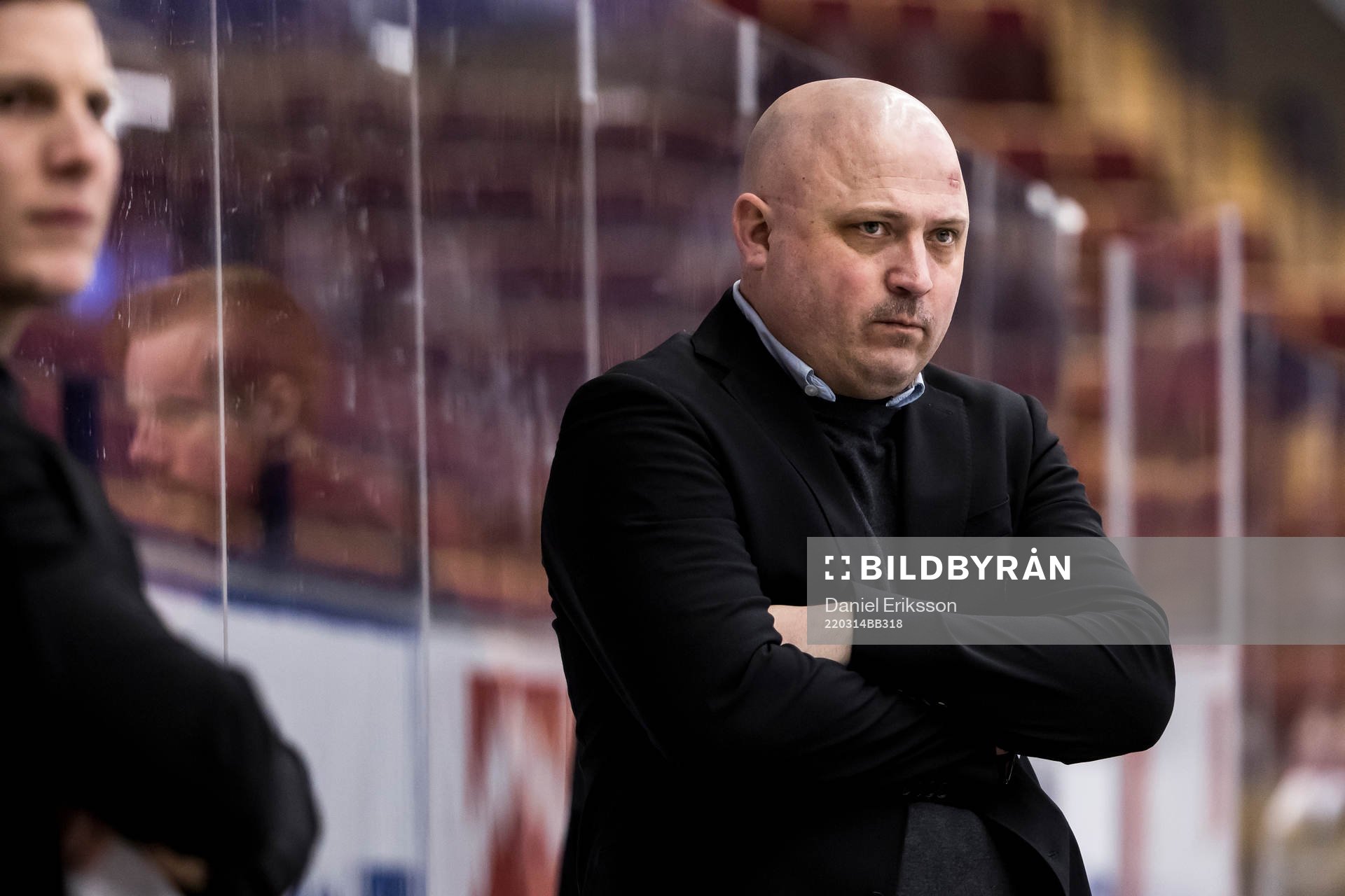 Brynäs tränare Henrik Glaas