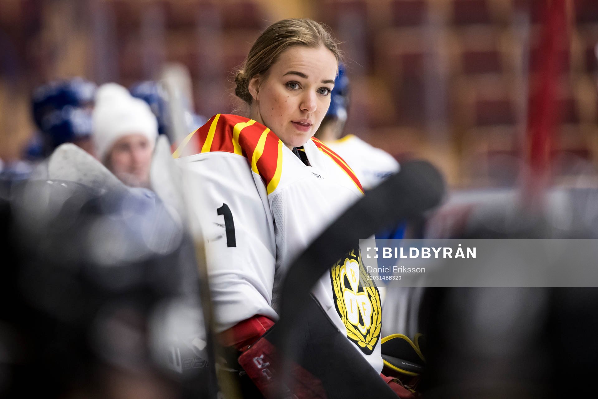 Brynäs målvakt Evelina Mäkinen