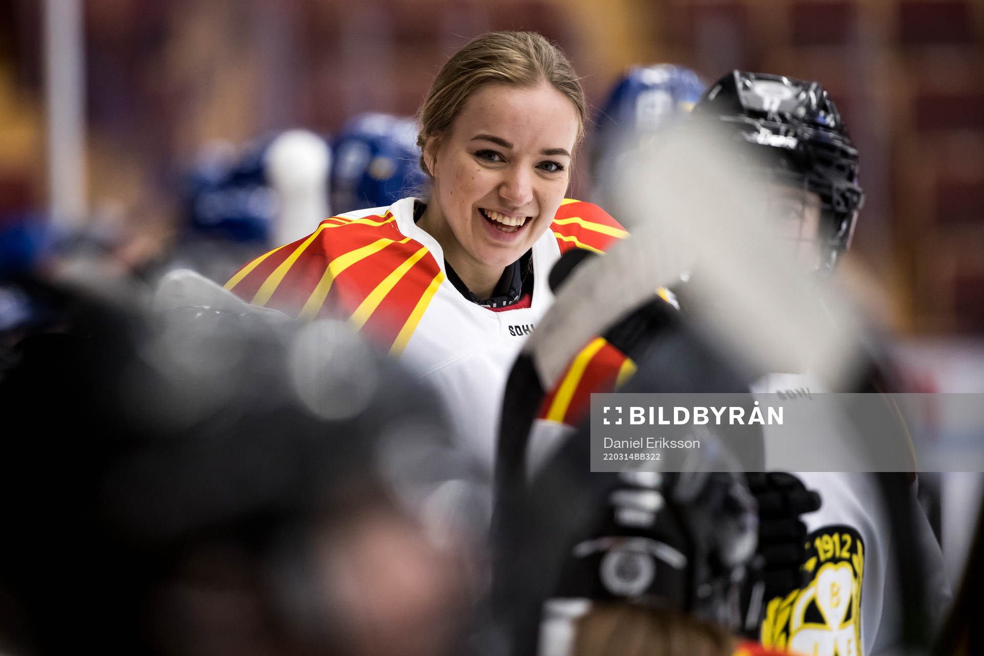 Brynäs målvakt Evelina Mäkinen