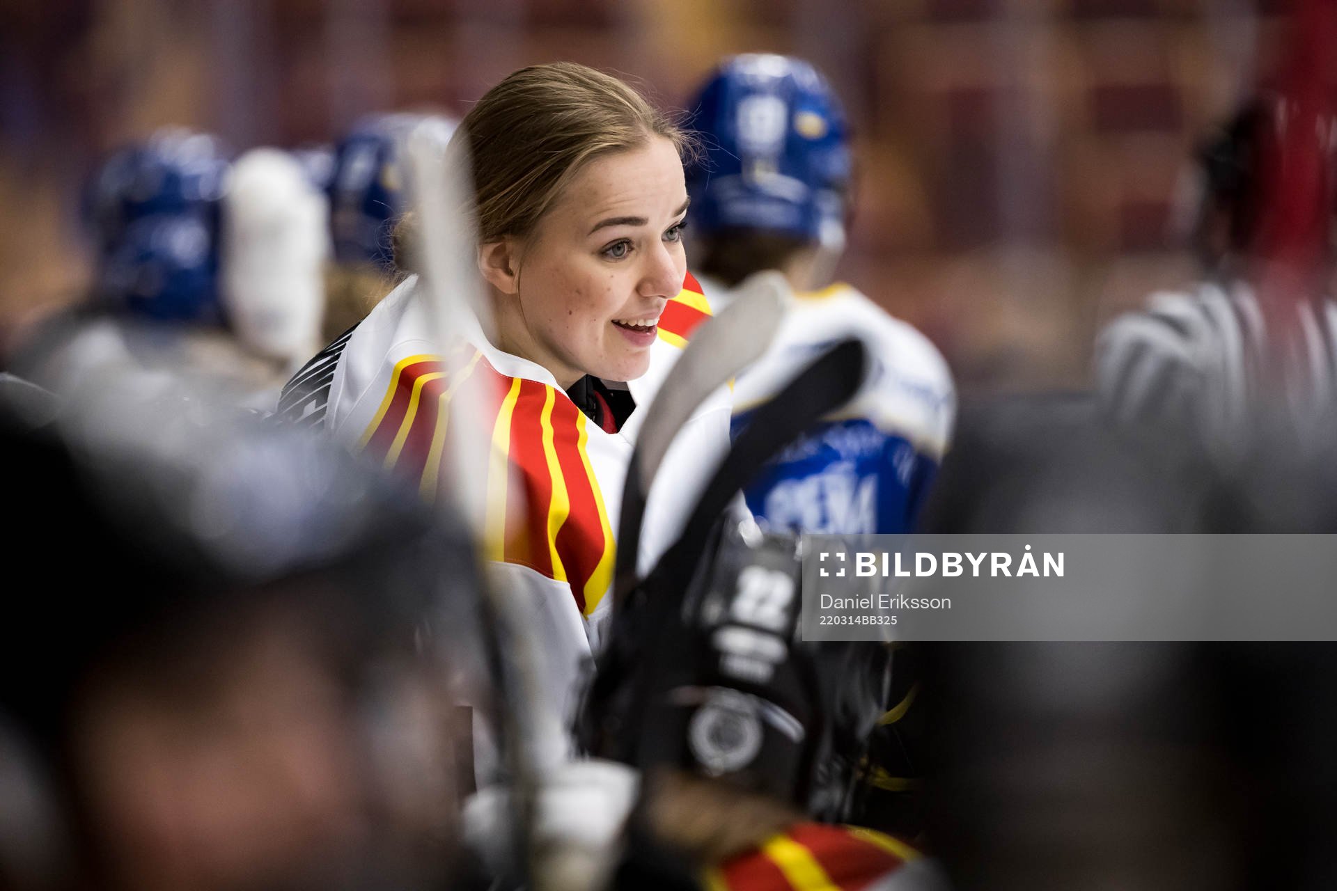 Brynäs målvakt Evelina Mäkinen