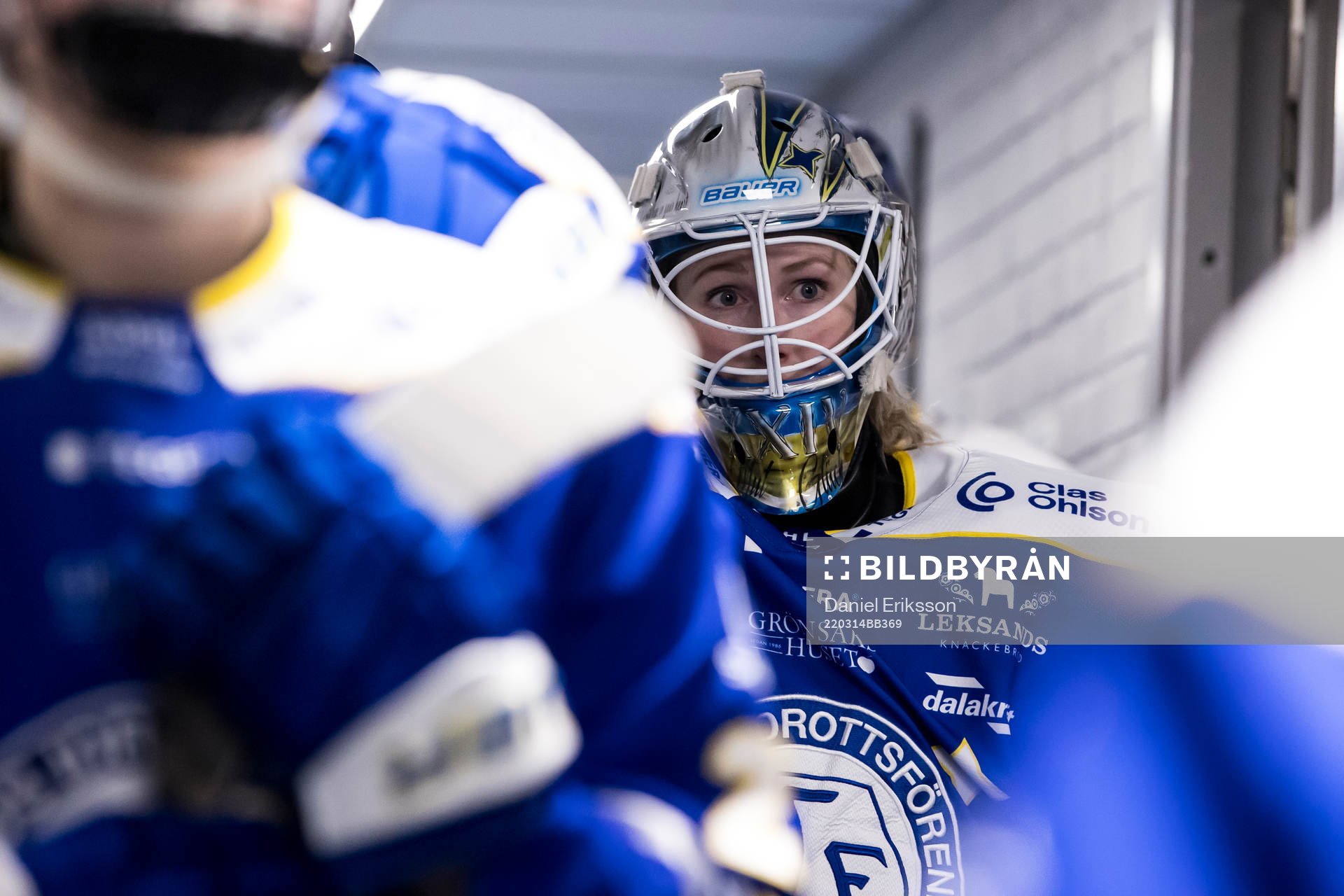 Leksands målvakt Jule Flötgen