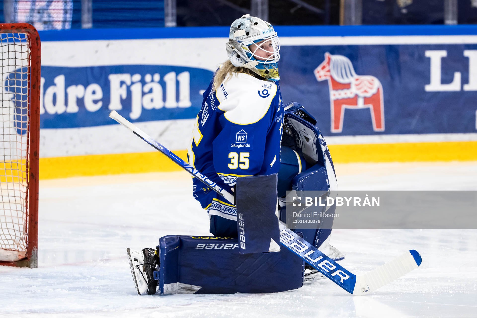 Leksands målvakt Jule Flötgen