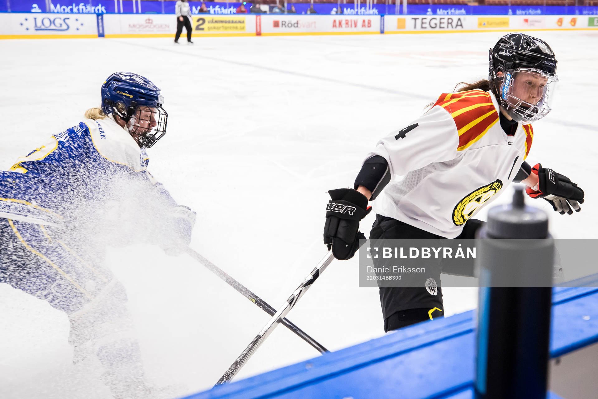 Leksands Agnez Svensson och  Brynäs Rosa Lindstedt