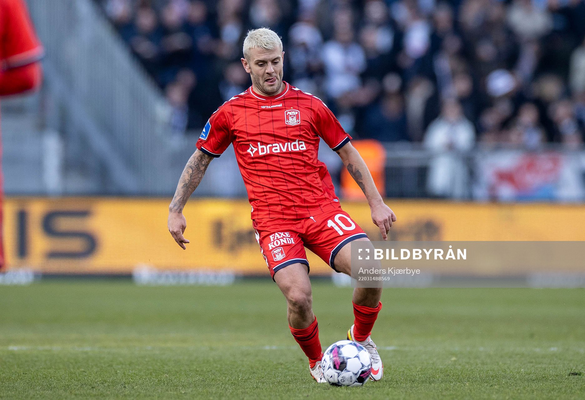 [DK=20220313: Jack Wilshere (10), AGF]