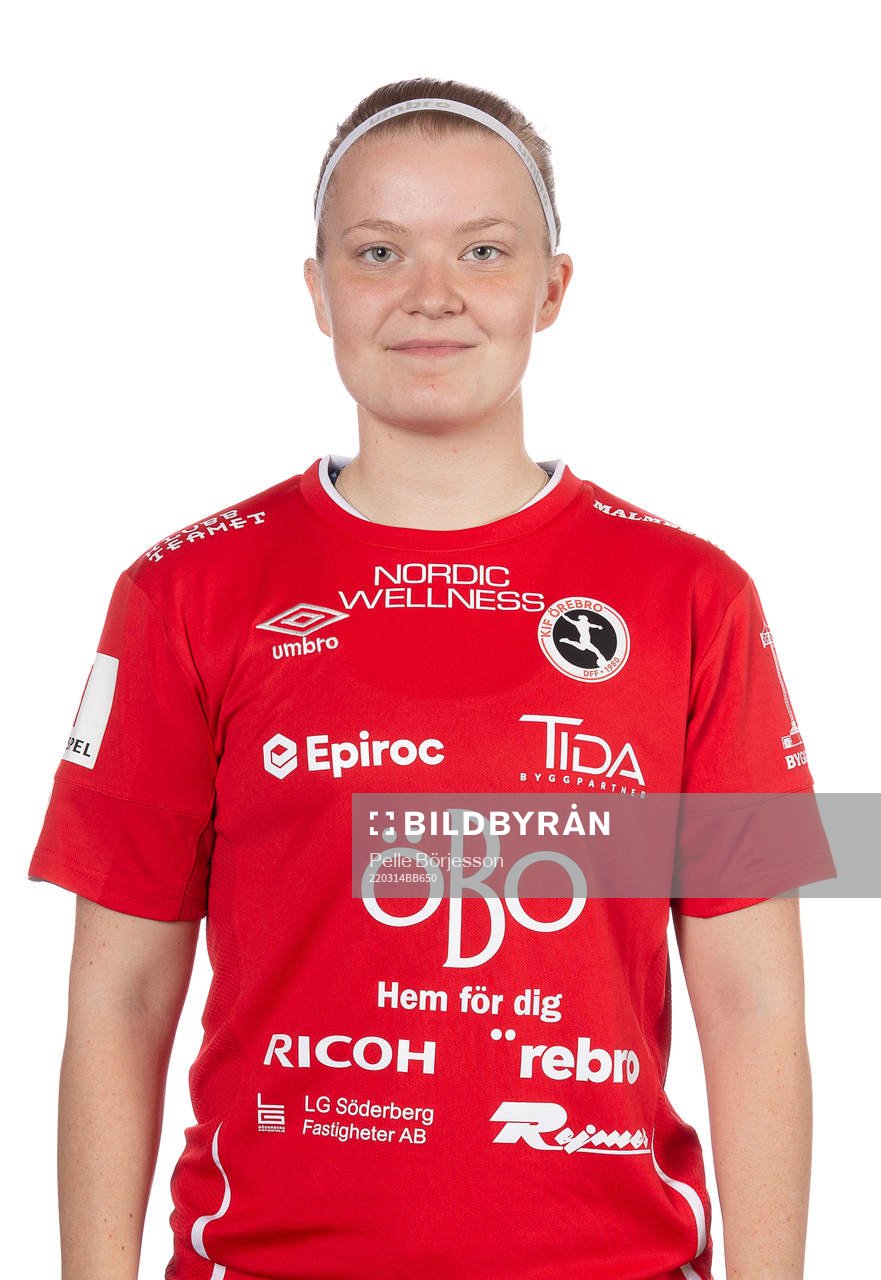 Örebors Rebecka Mannström poserar för ett porträtt den 14 mars 2022 i Örebro.