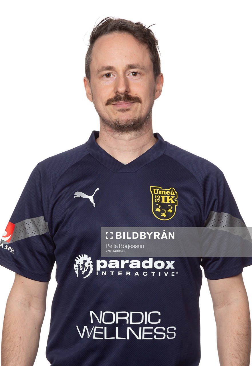 Umeås Lagledare Valentin Anundsson