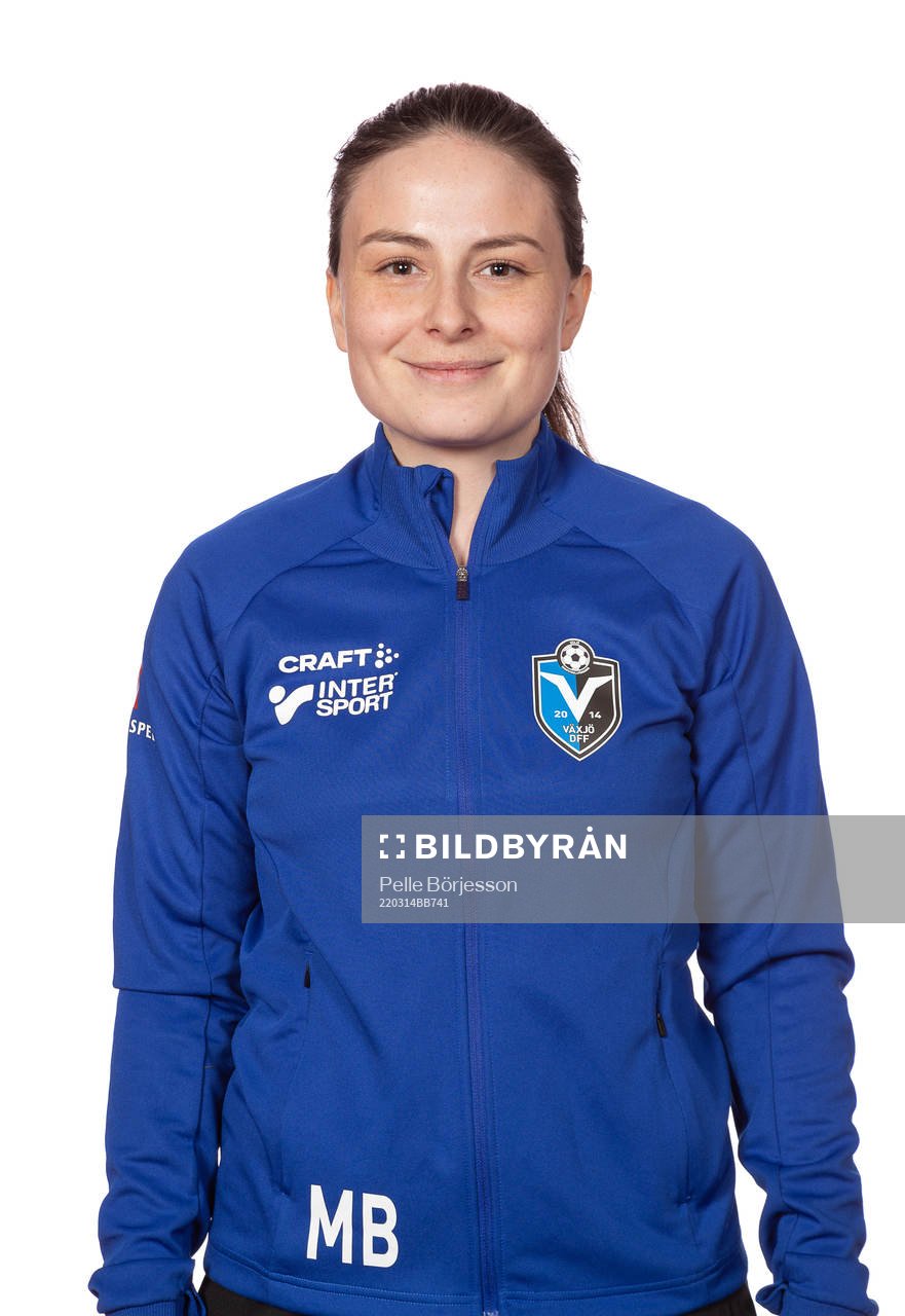 Växjös Matilda Bergstrand poserar för ett porträtt den 14 mars 2022 i Växjö.