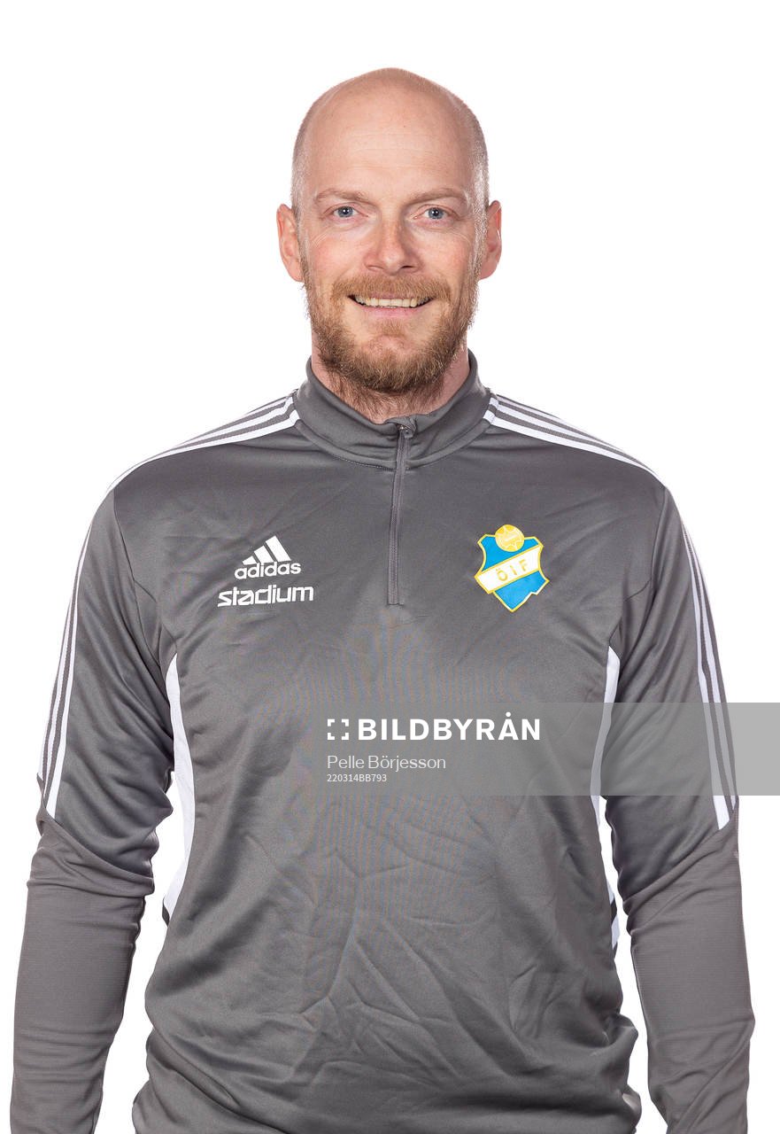 Östers Målvaktstränare Rasmus Rydén