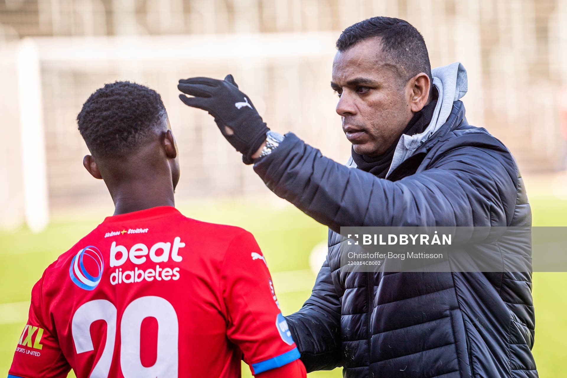 Helsingborgs tränare Alvaro Santos