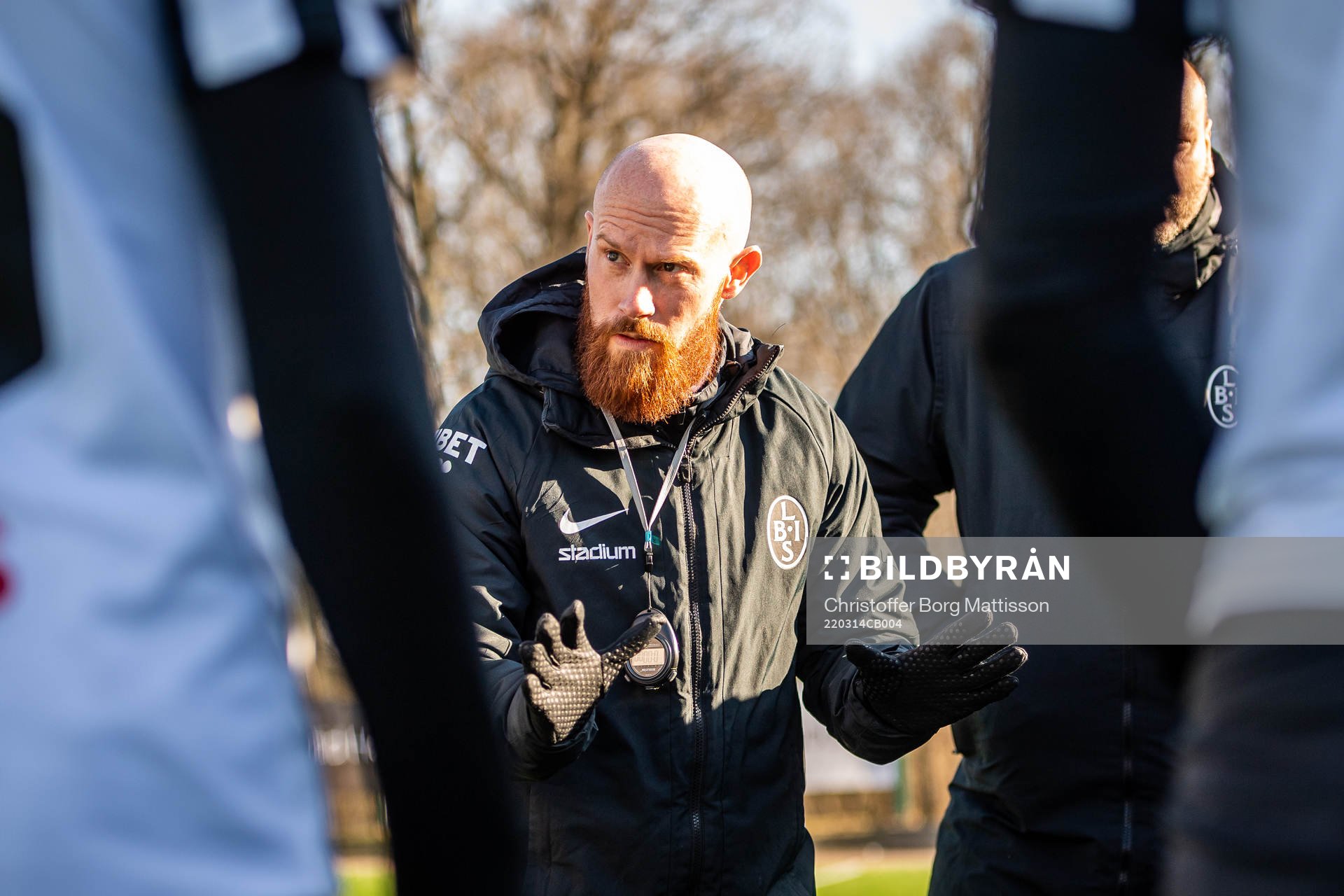 Landskronas tränare Max Mölder