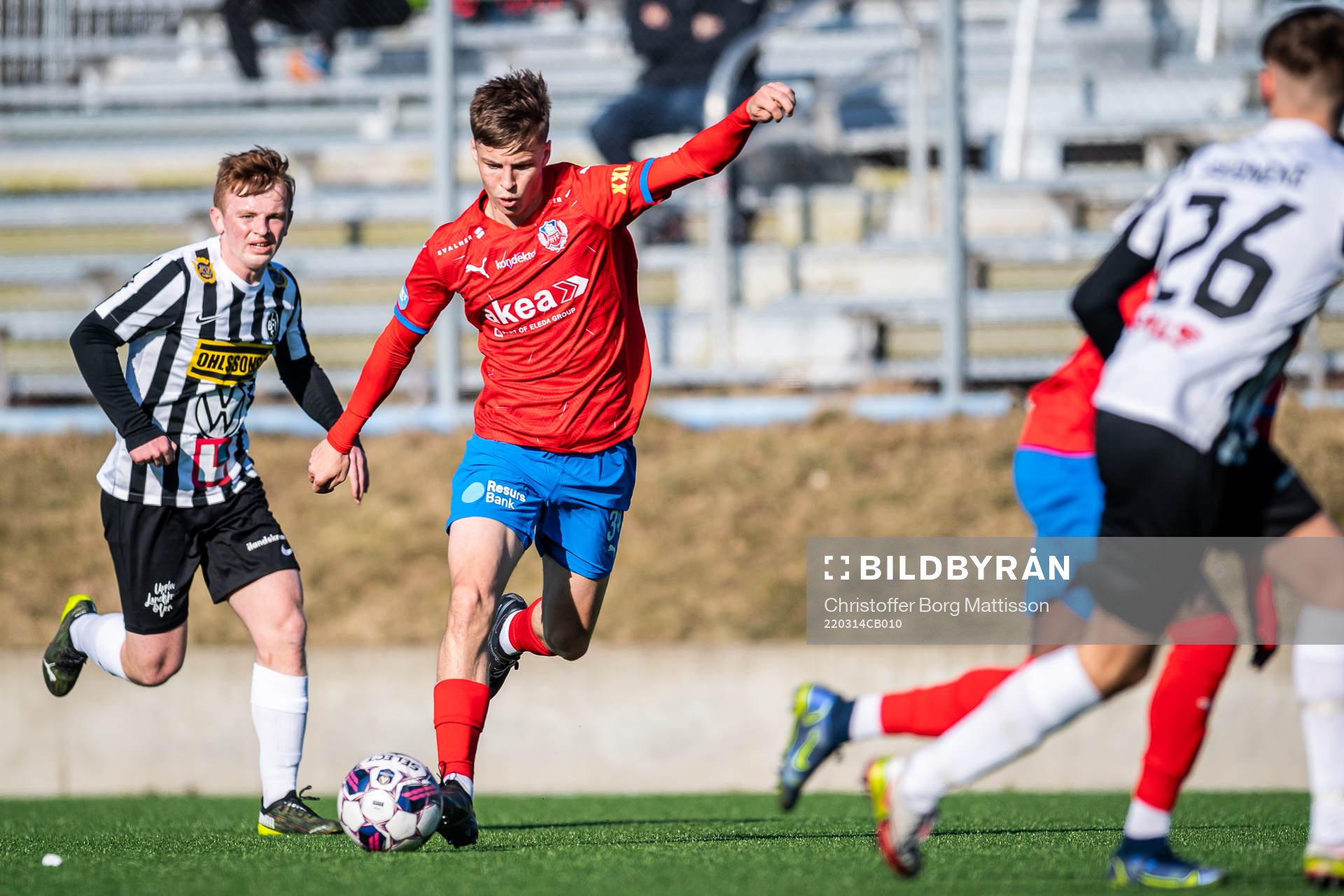 Helsingborgs Vilgot Carlsson gör 1-0