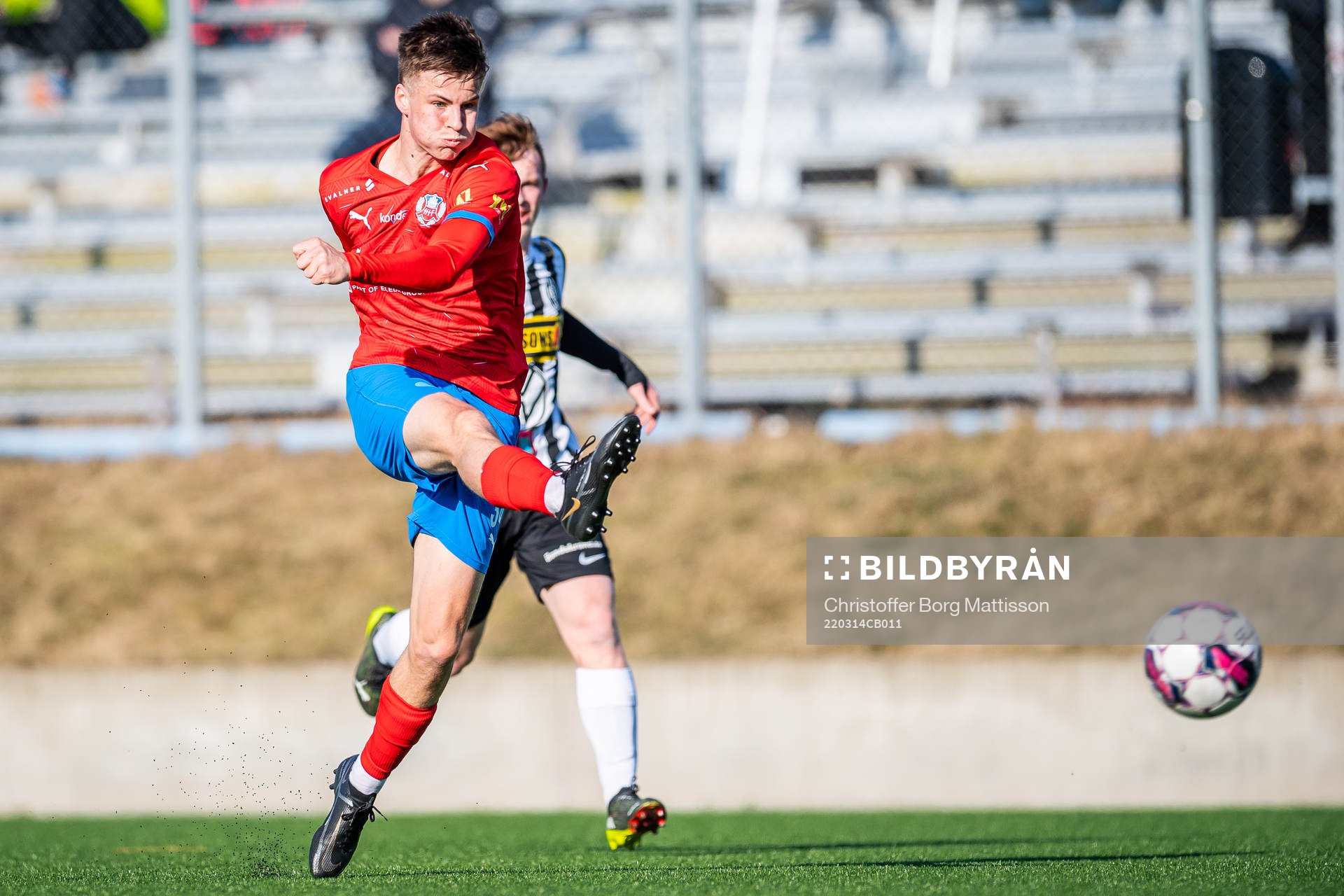 Helsingborgs Vilgot Carlsson gör 1-0