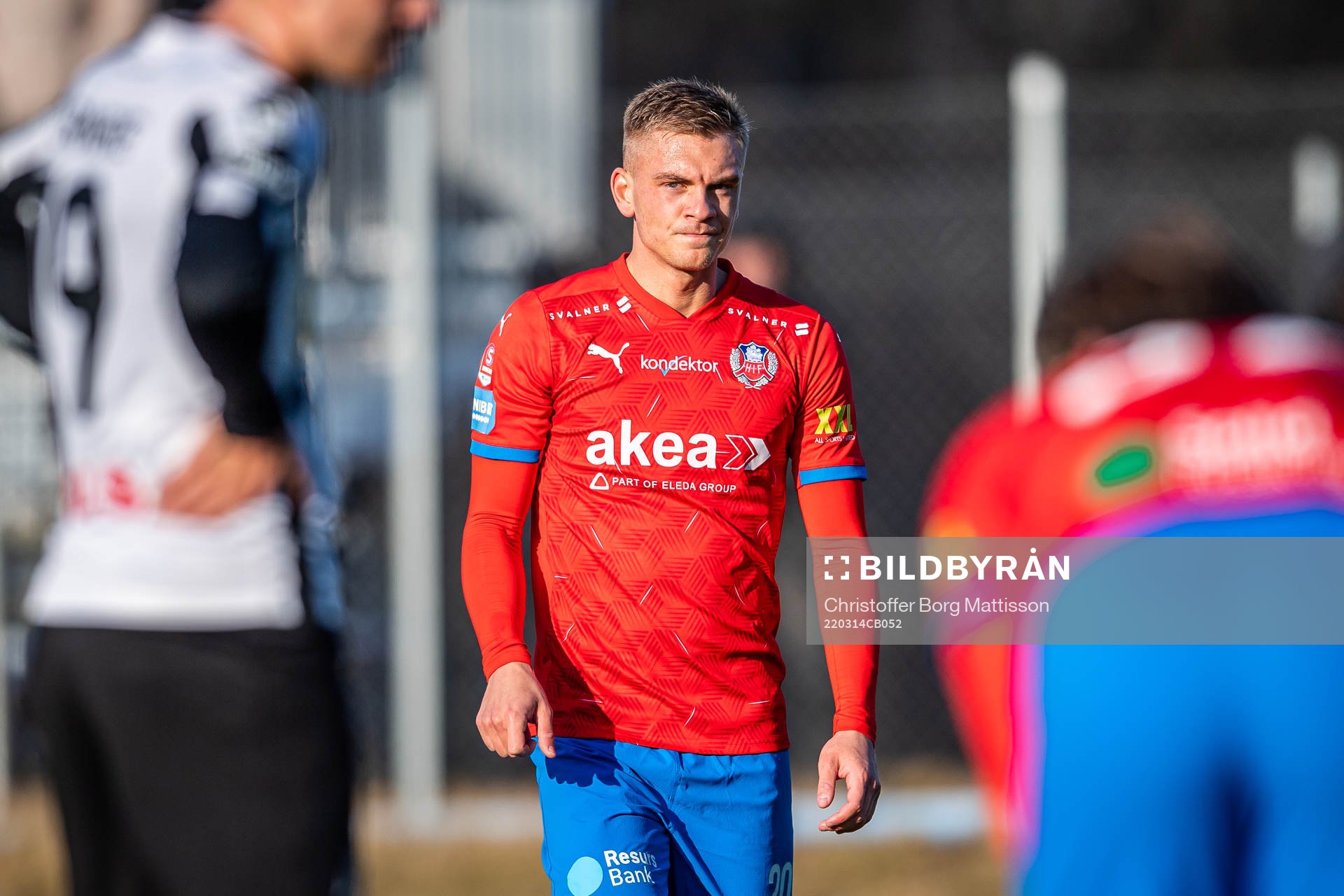 Helsingborgs Dennis Olsson deppar