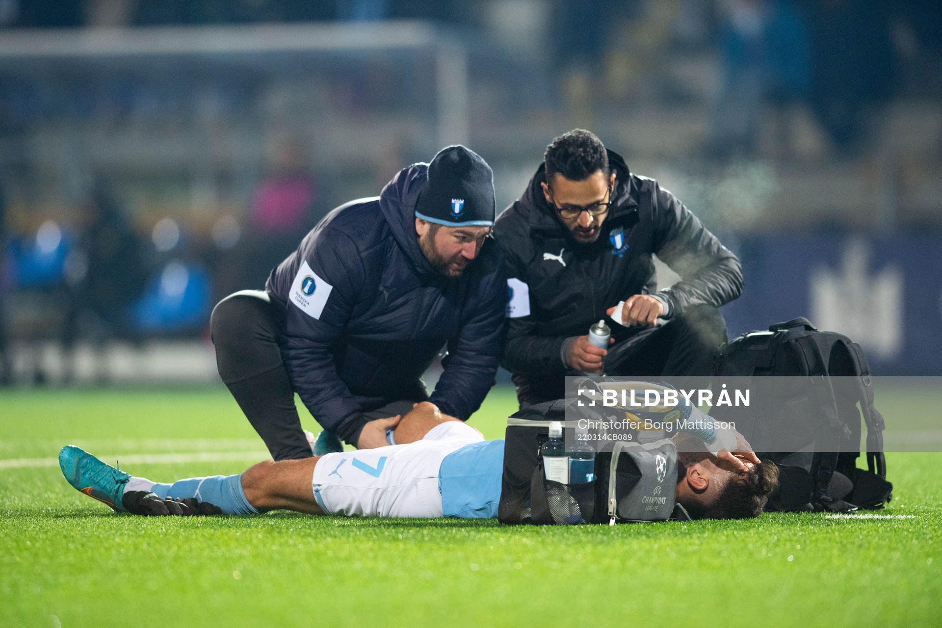 Malmö FFs Erdal Rakip med skada