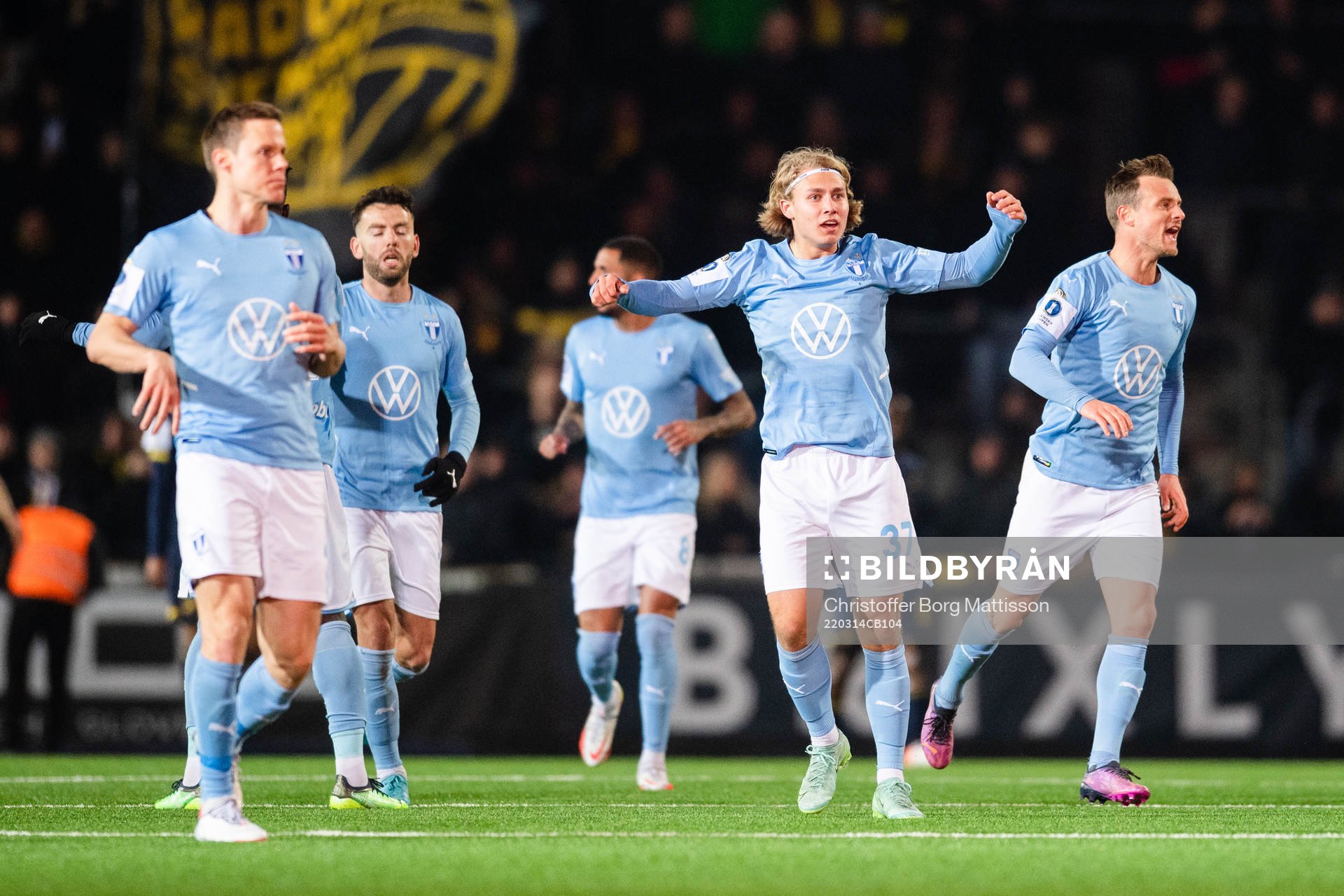 Malmö FFs Sebastian Nanasi jublar
