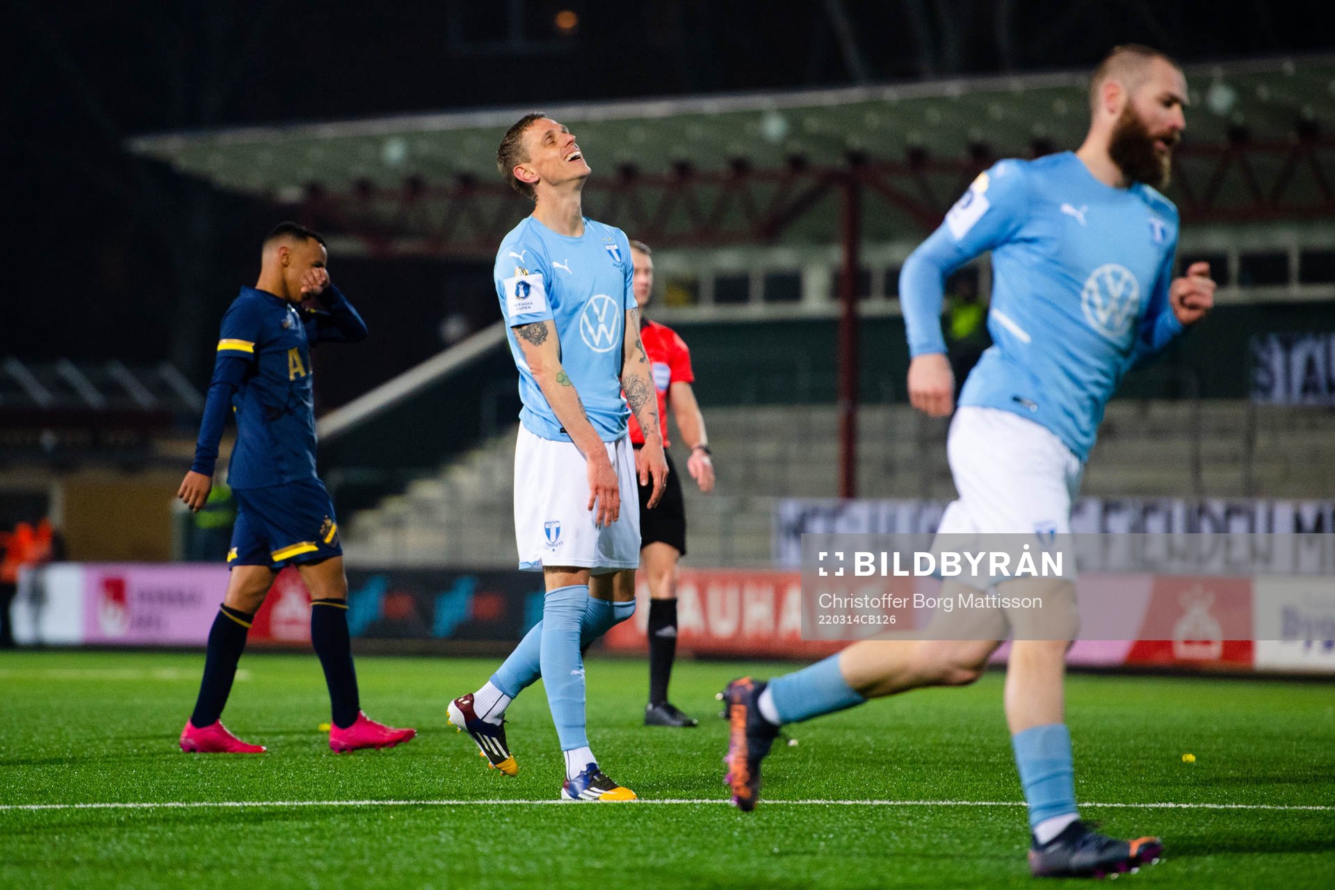 Malmö FFs Sören Rieks deppar