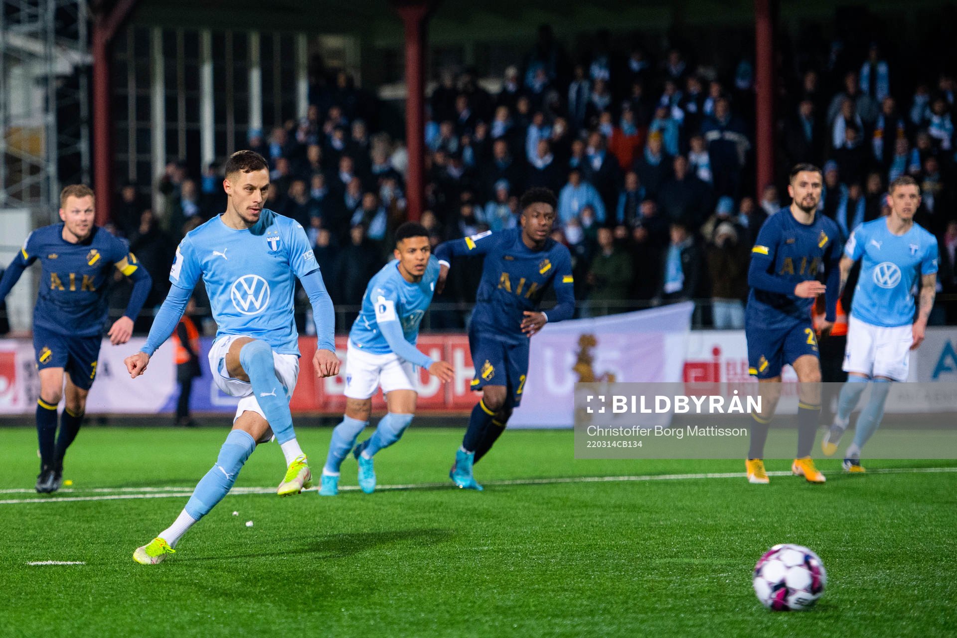 Malmö FFs Veljko Birmancevic gör 3-2