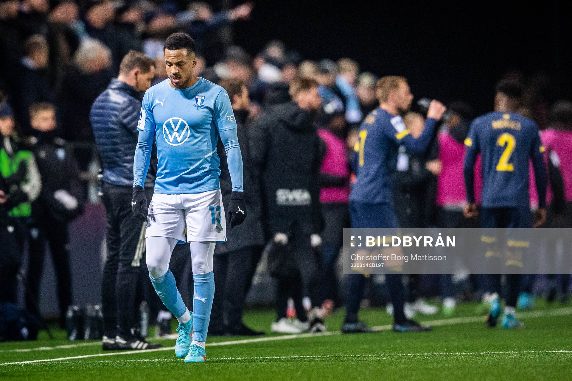 Malmö FFs Martin Olsson deppar