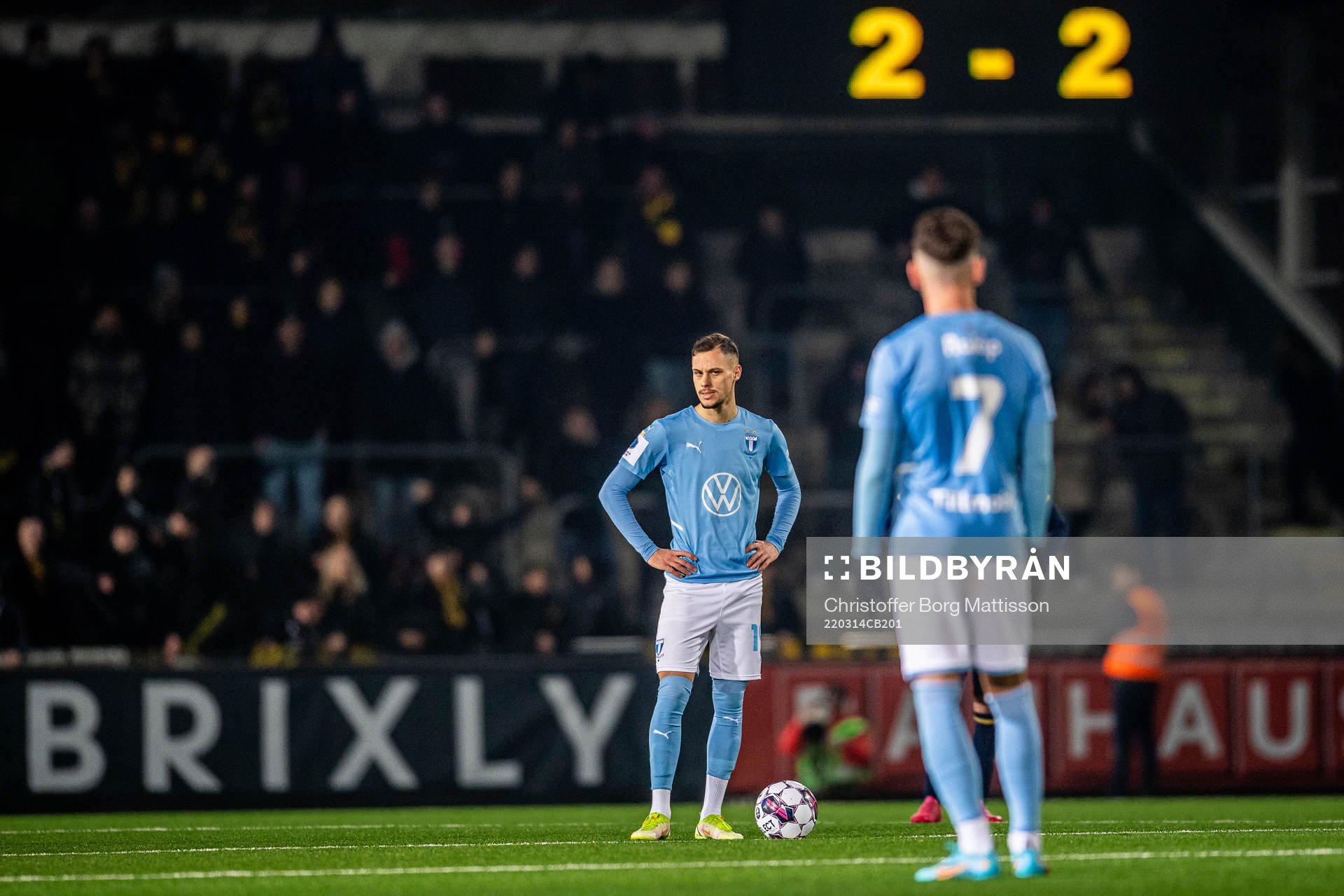 Malmö FFs Veljko Birmancevic deppar