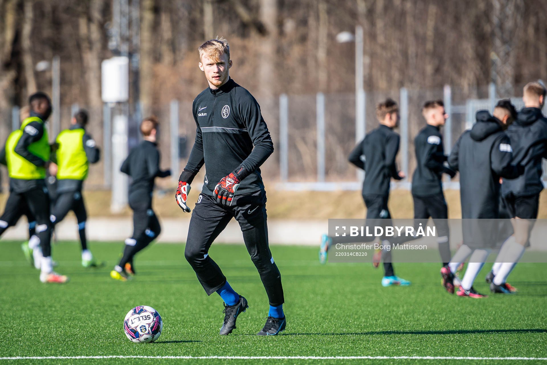 Landskronas målvakt Hampus Pauli