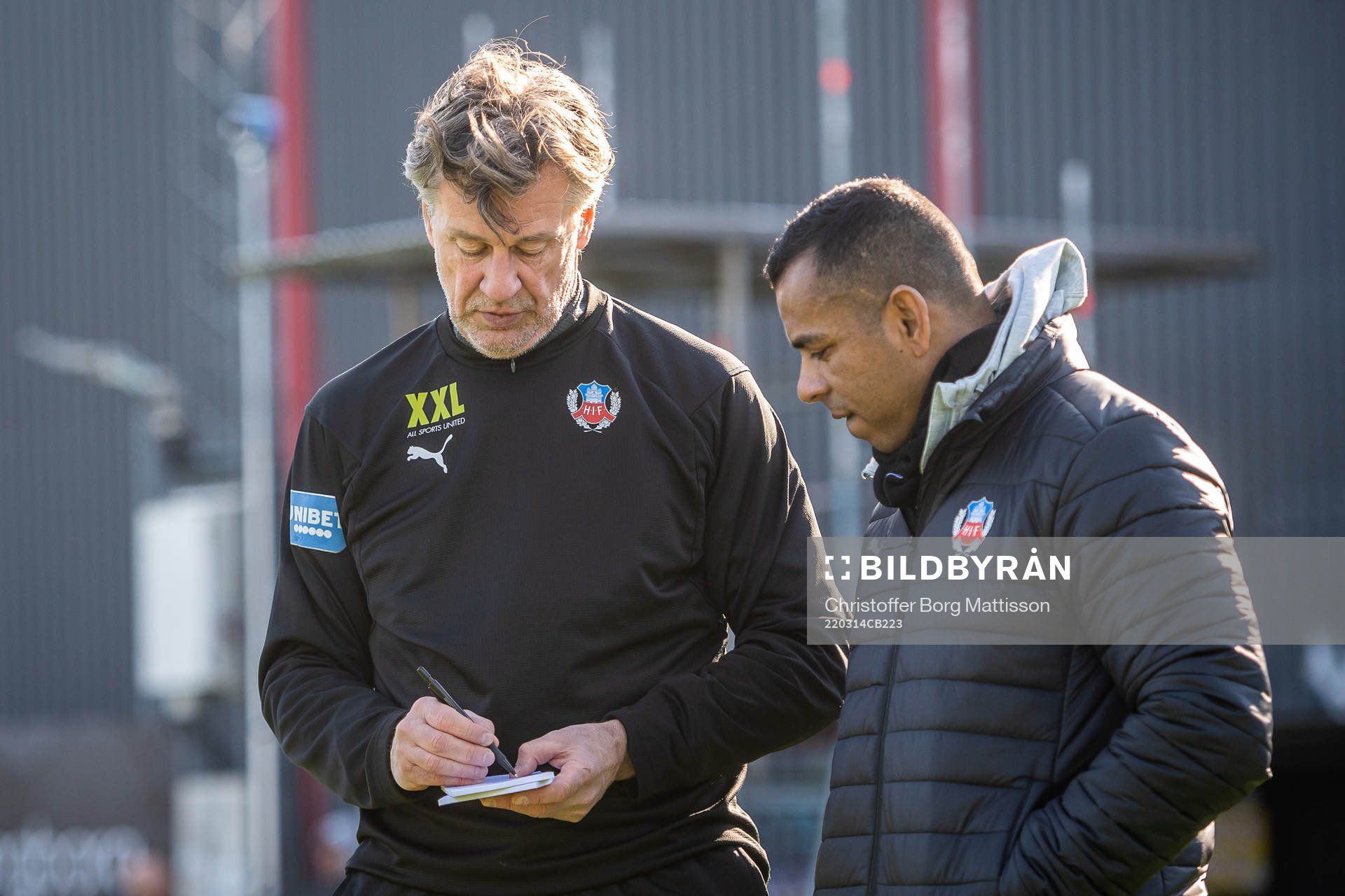 Helsingborgs målvaktstränare Sven Andersson och tränare