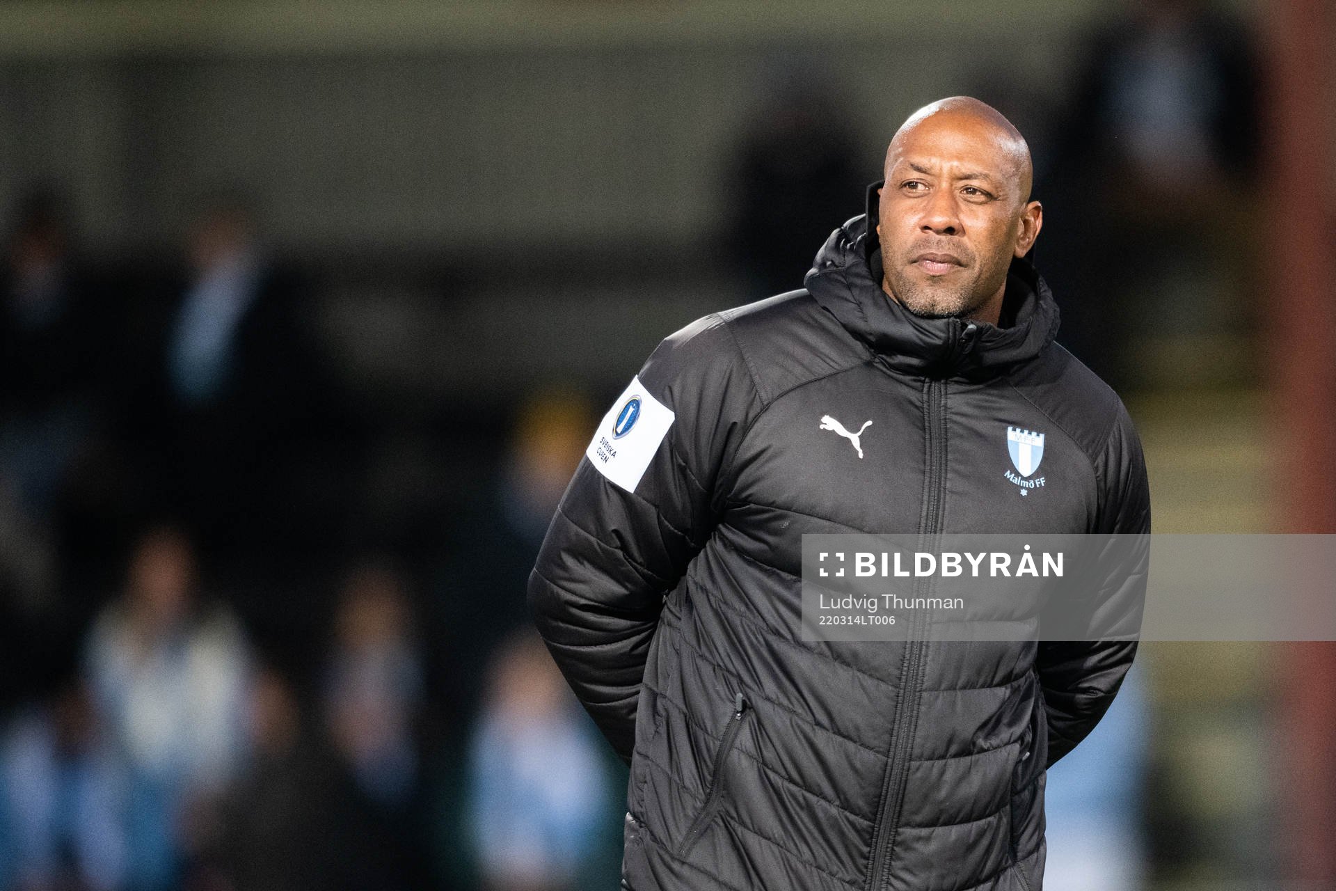 Malmö FFs assisterande tränare Jeffrey Aubynn