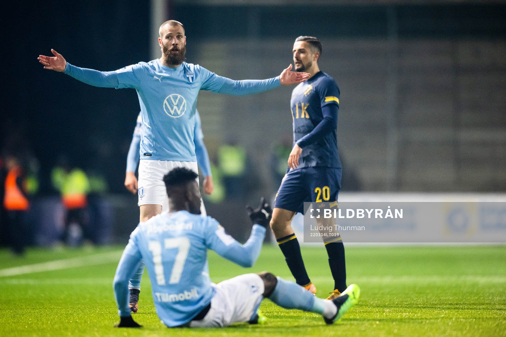 Malmö FFs Jo Inge Berget reagerar