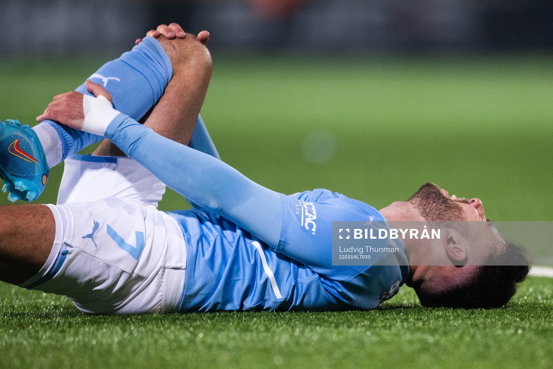 Malmö FFs Erdal Rakip har ont