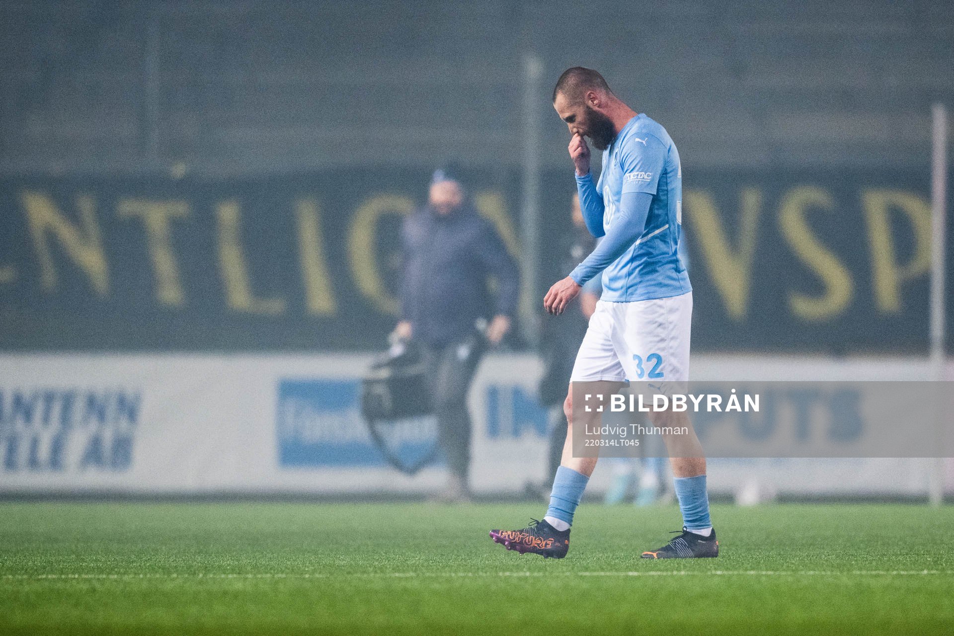 Malmö FFs Jo Inge Berget deppar