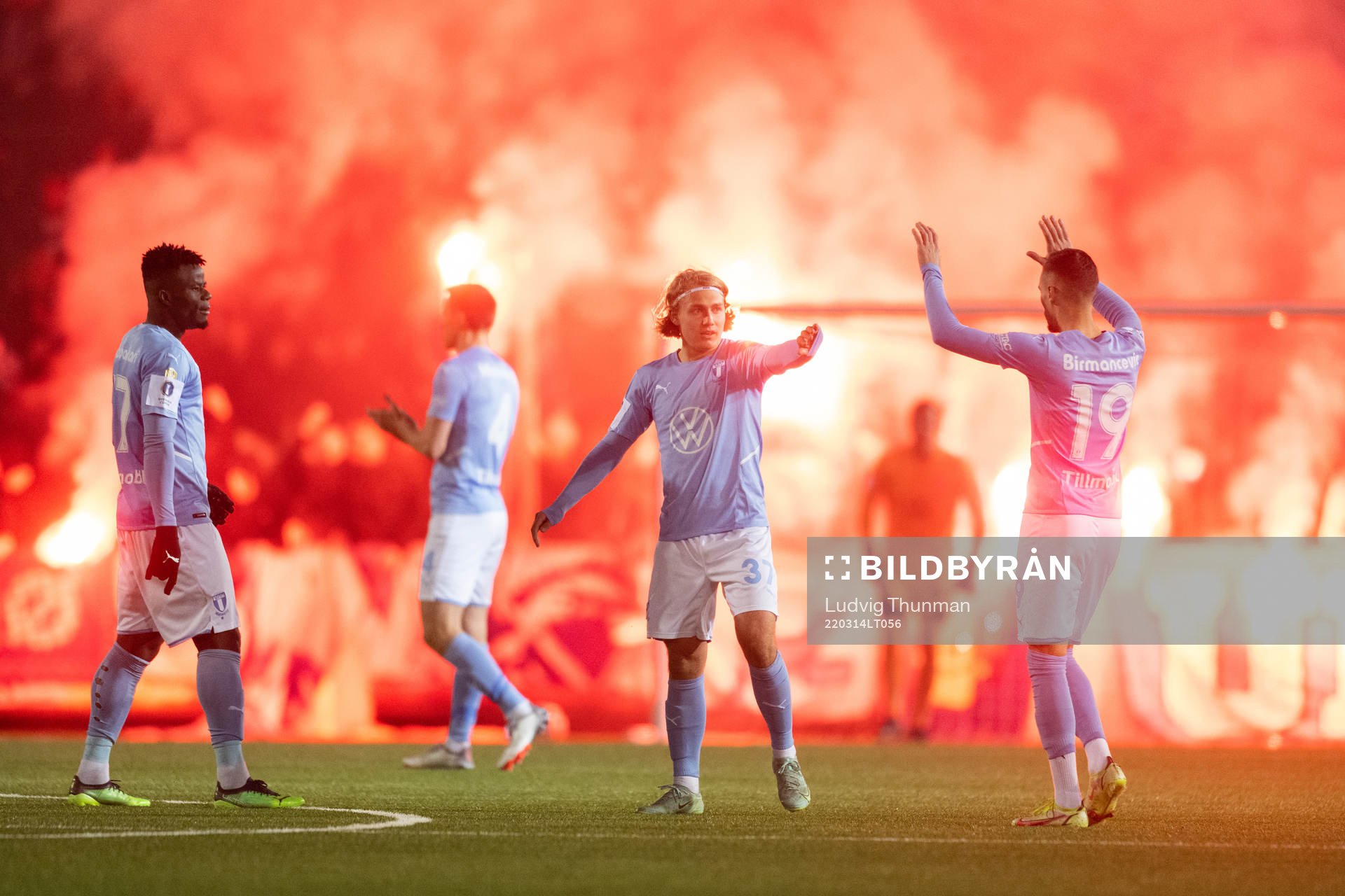 Malmö FFs Sebastian Nanasi jublar