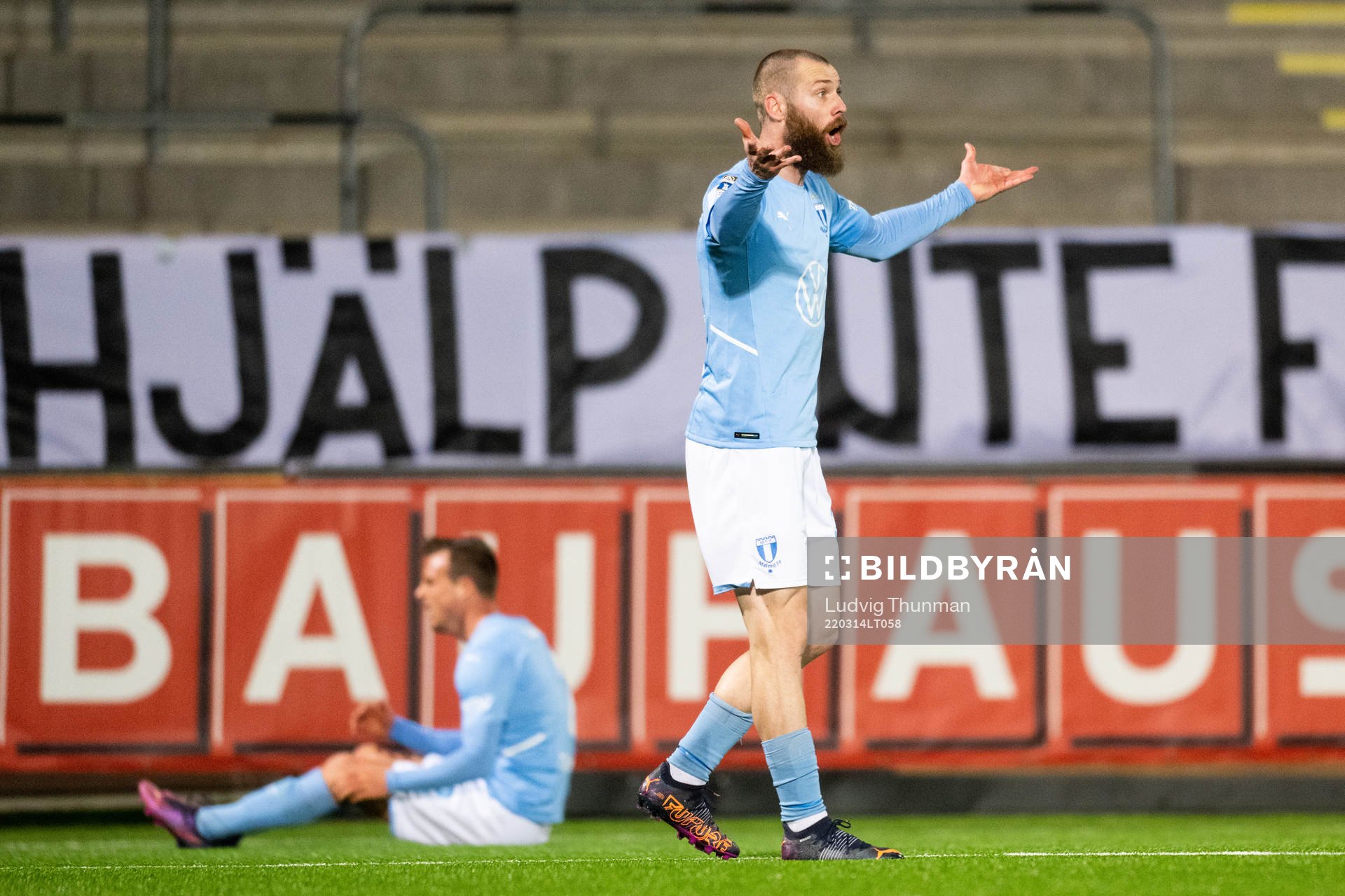Malmö FFs Jo Inge Berget reagerar