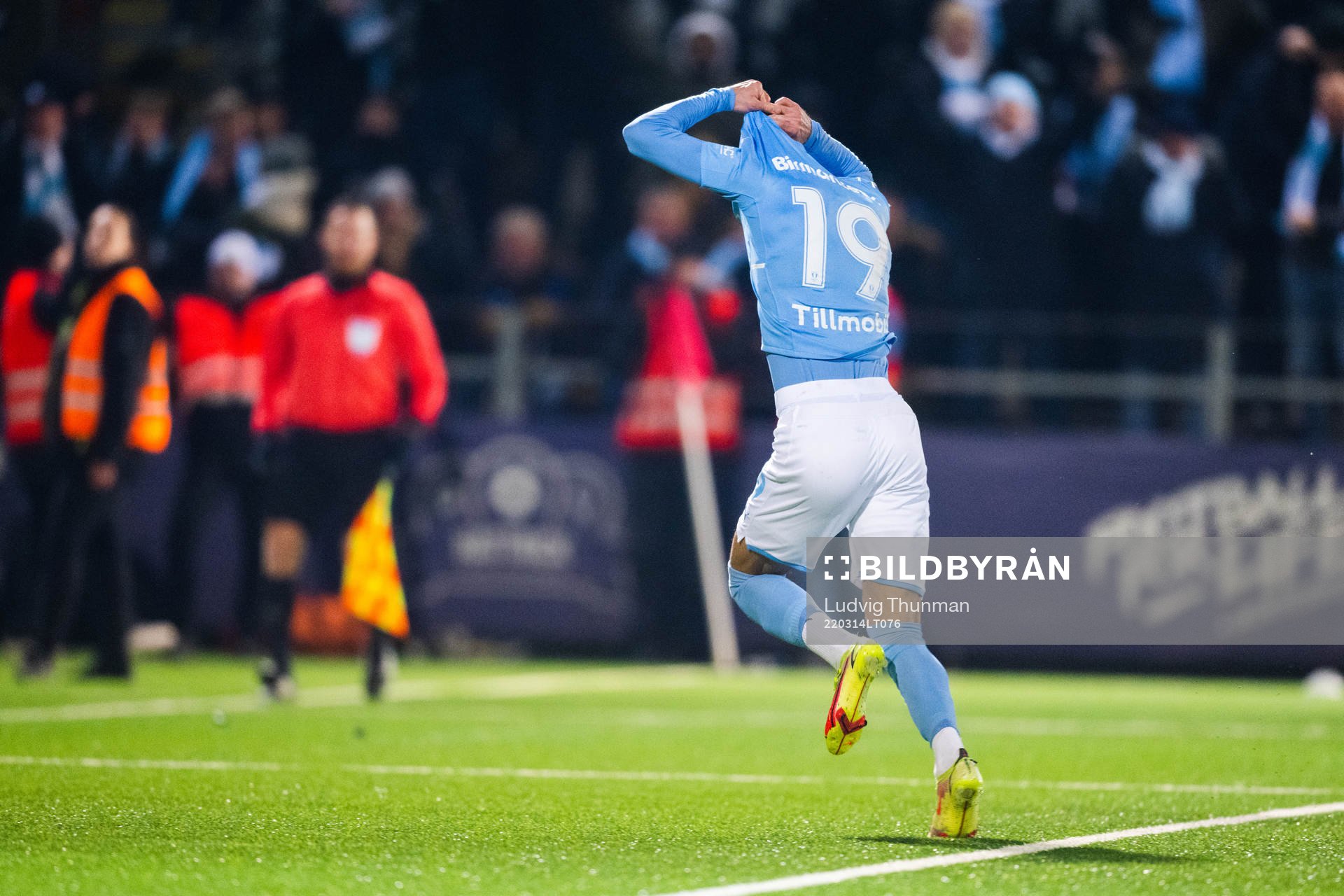 Malmö FFs Veljko Birmancevic jublar