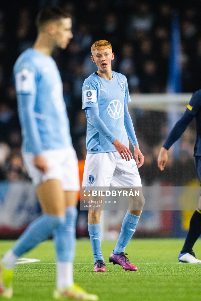 Malmö FFs Hugo Larsson
