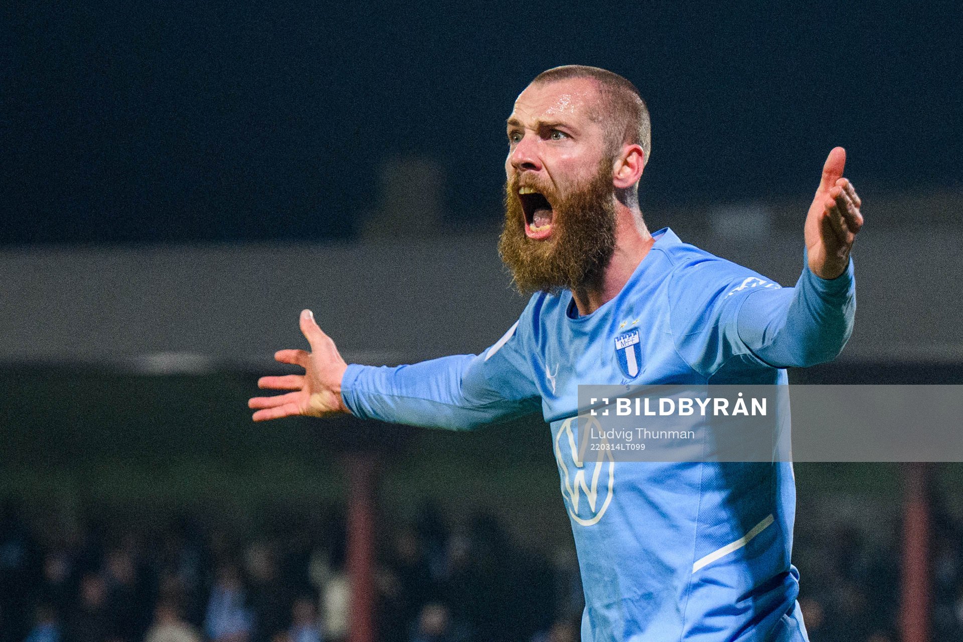 Malmö FFs Jo Inge Berget reagerar