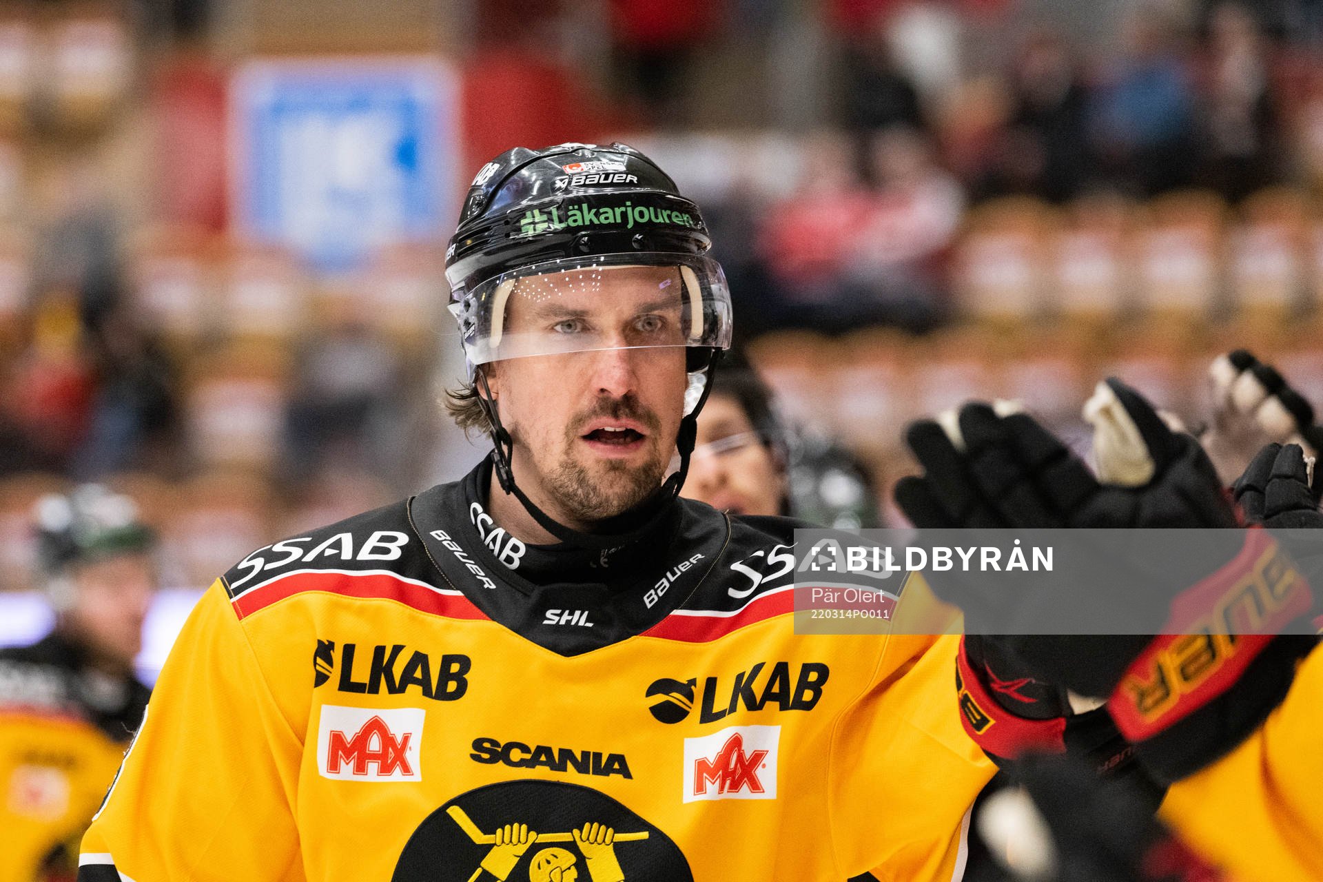 Luleås Sami Lepistö jublar