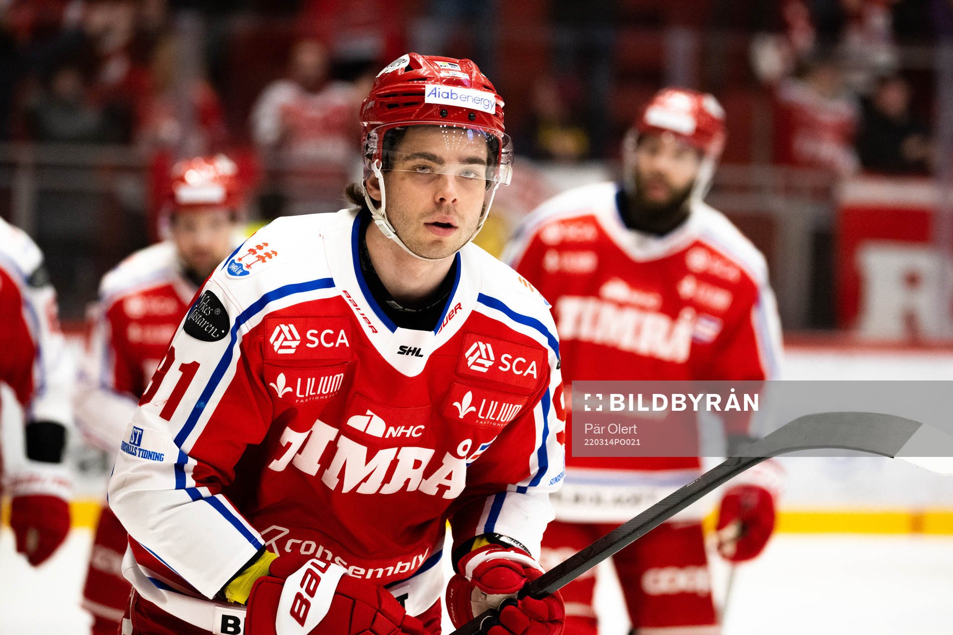 Timrås Viktor Lodin jublar