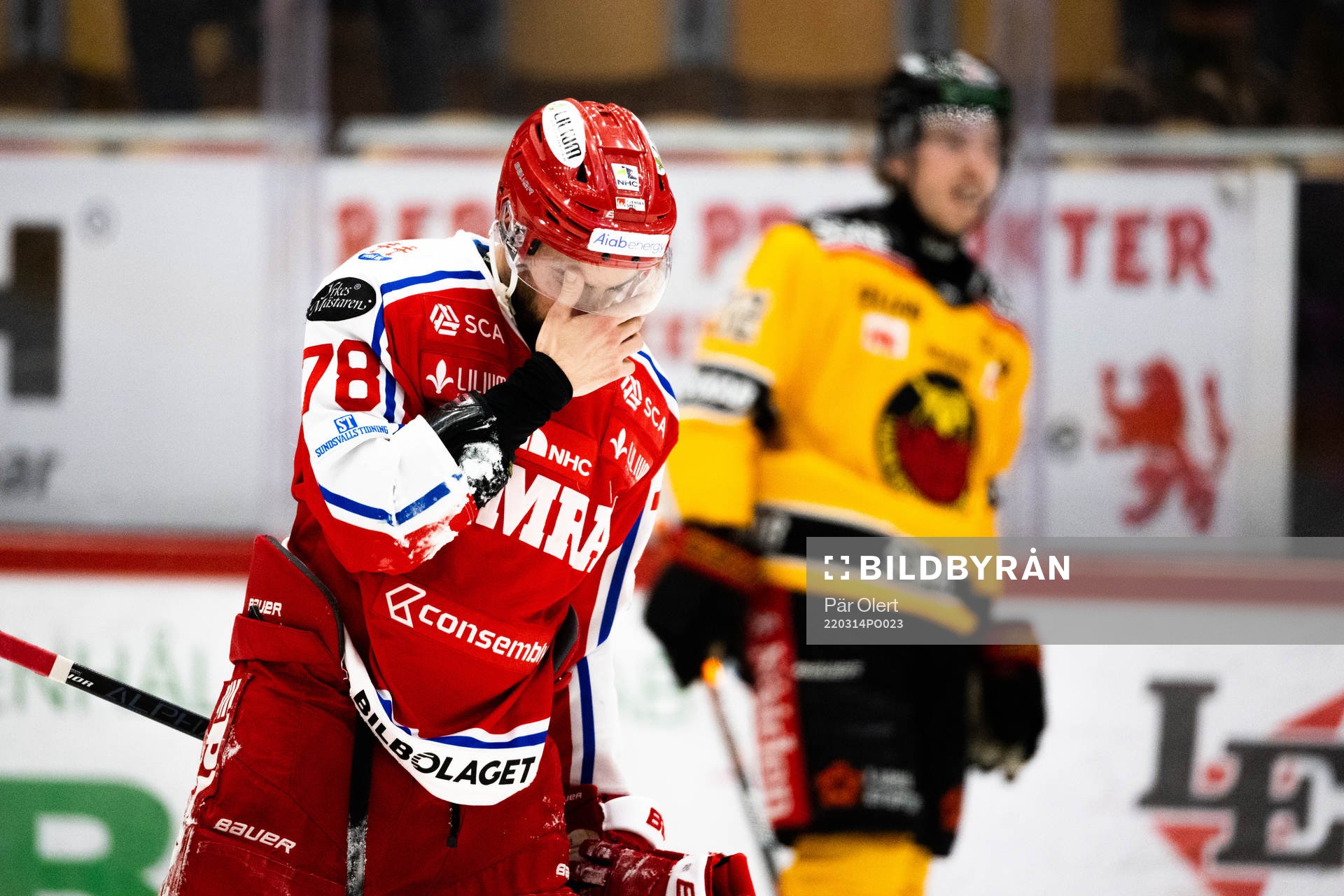 Timrås Robin Hanzl har ont