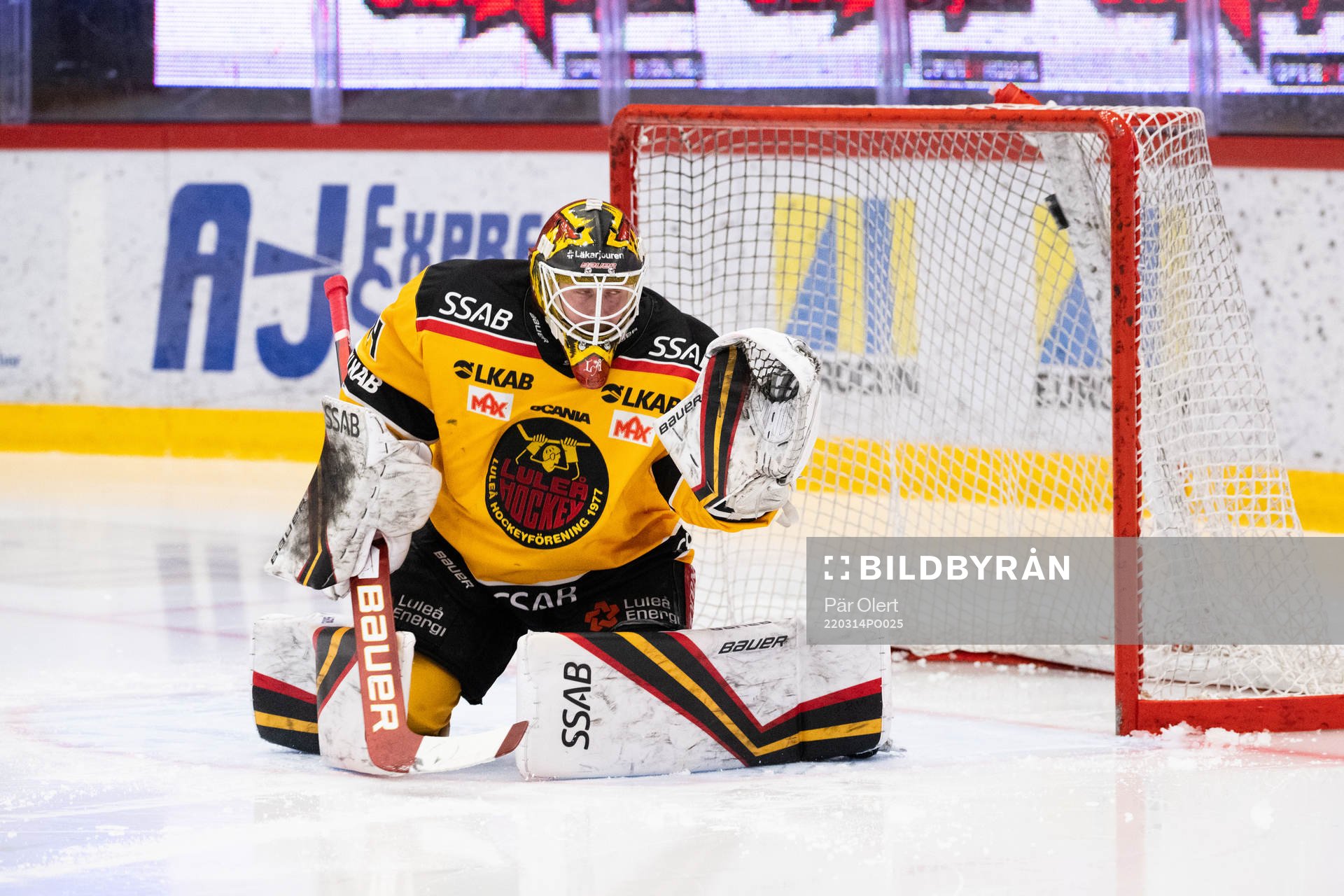 Luleås målvakt Joel Lassinantti släpper in 2-1