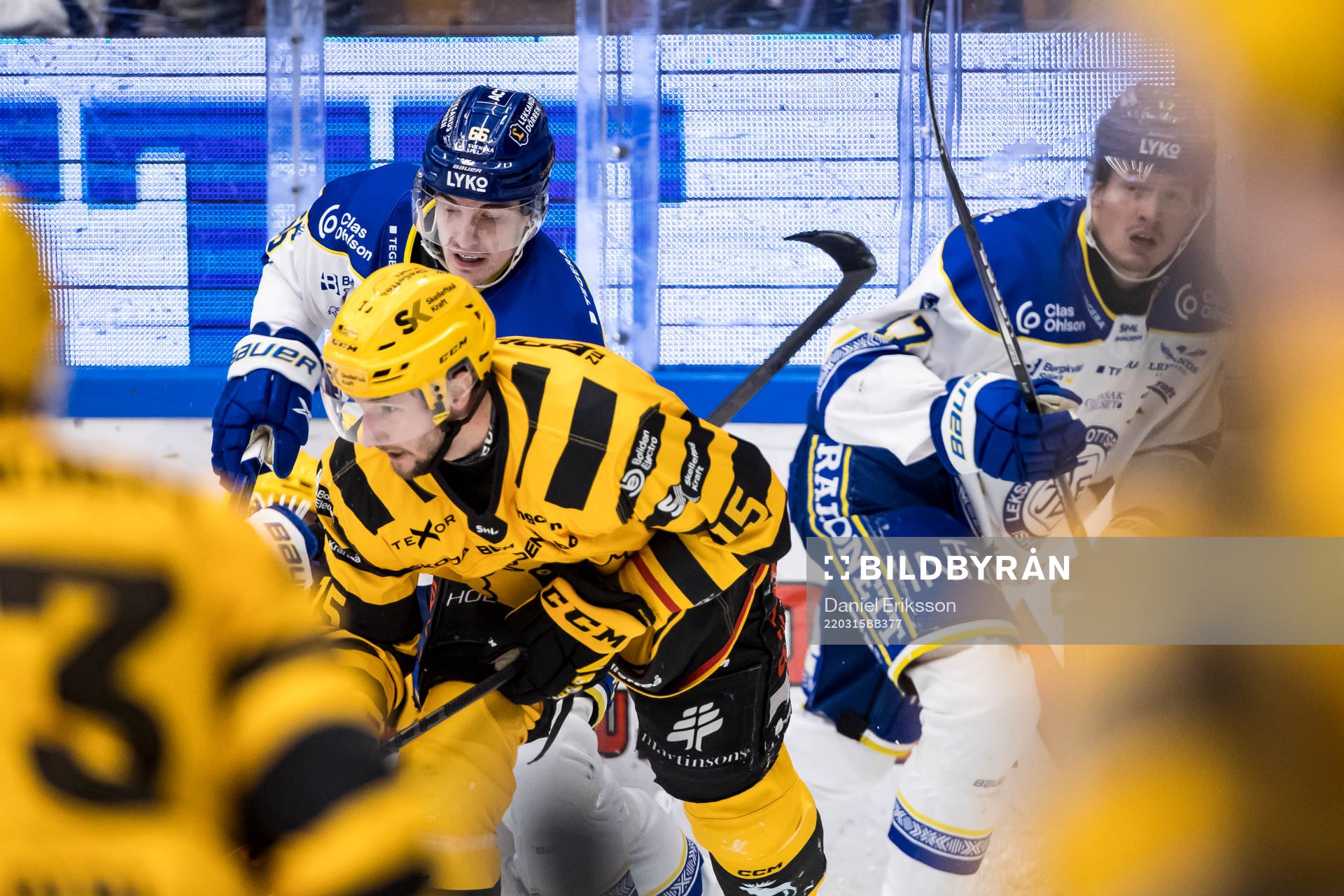 Leksands Nils Åman och Skellefteås Melker Karlssonunder