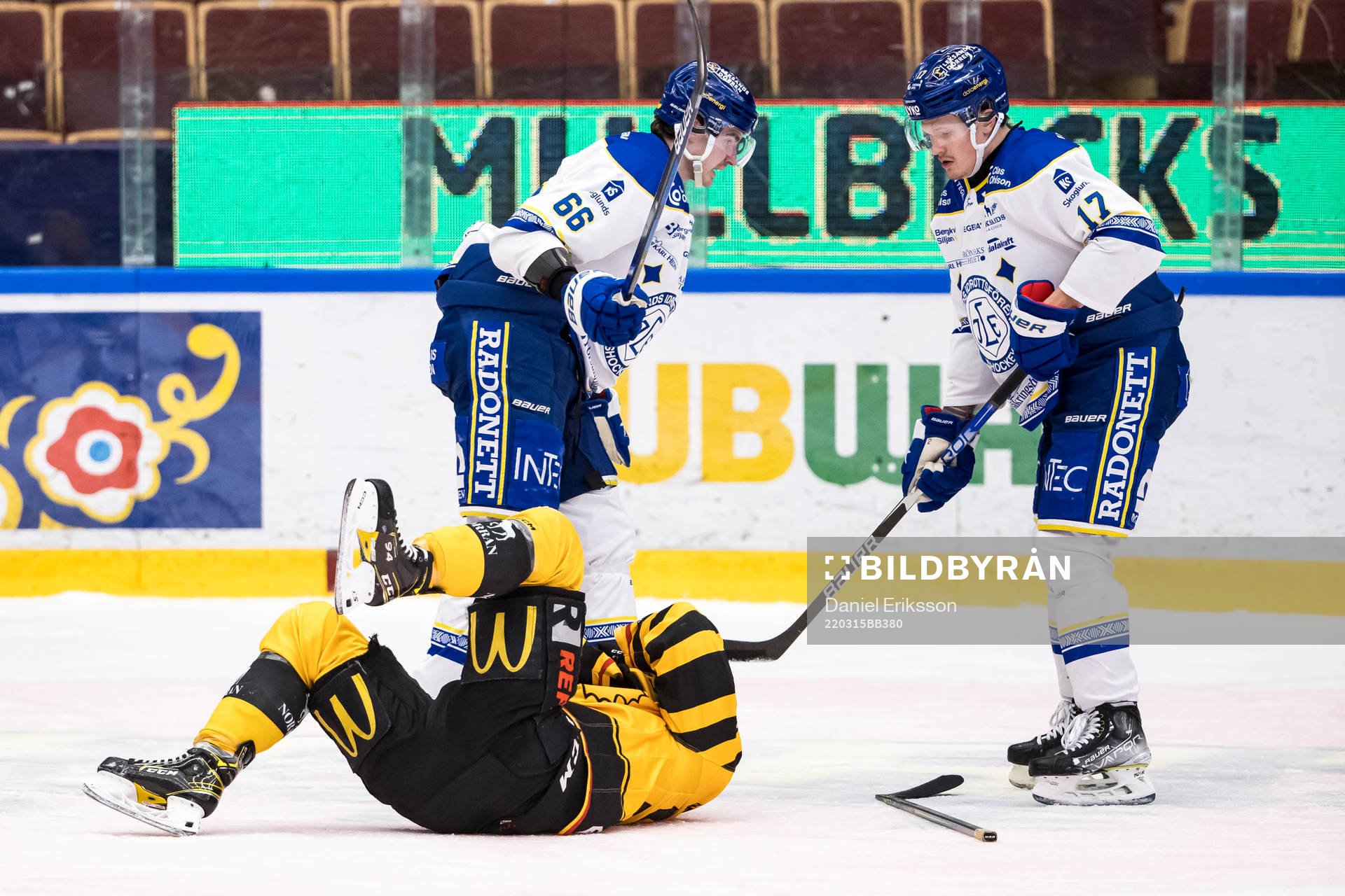 Leksands Nils Åman och Linus Andersson och Skellefteås
