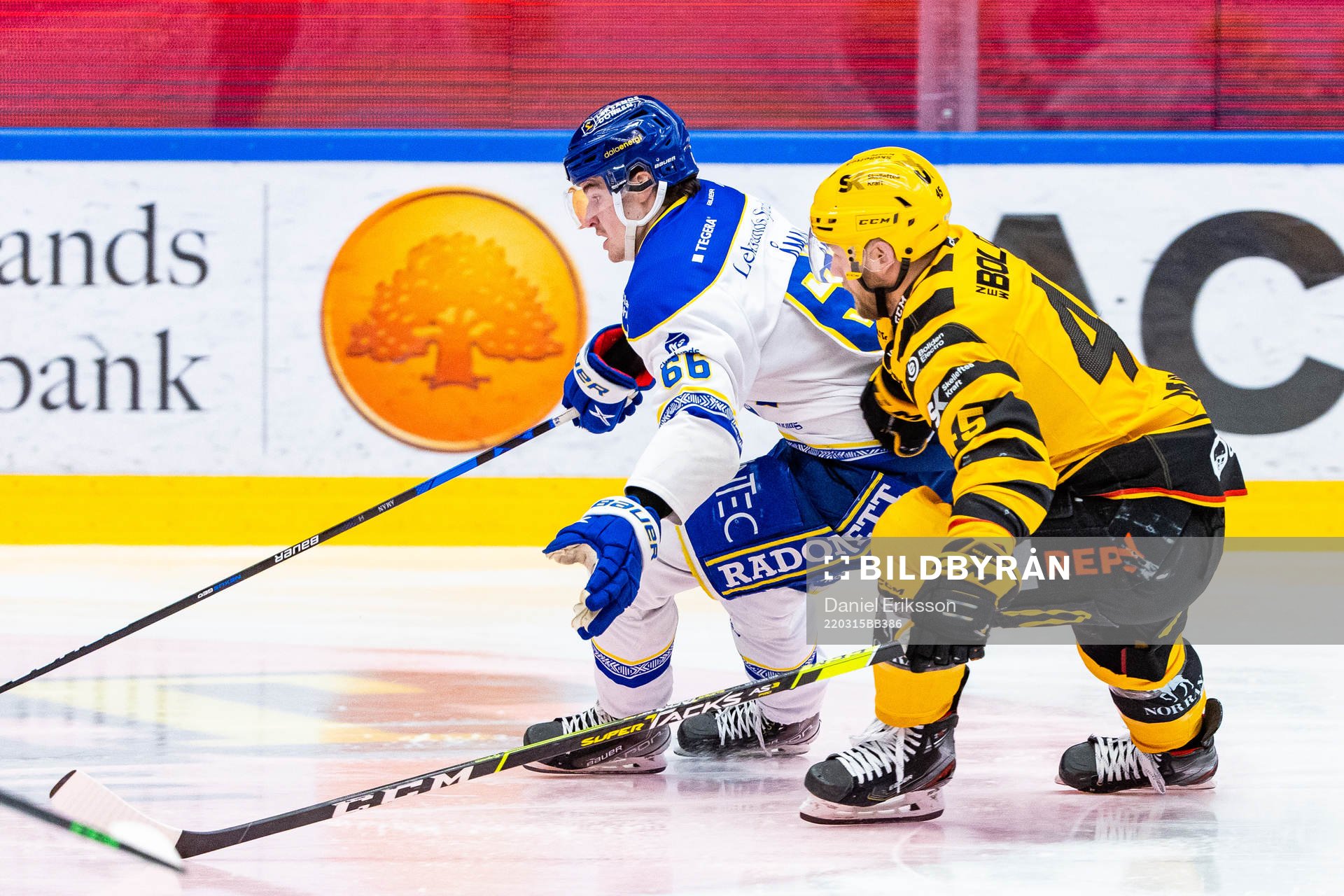 Leksands Nils Åman och Skellefteås Oscar Möller