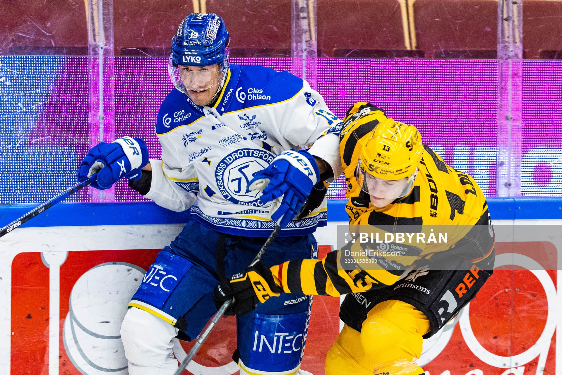 Leksands Jon Knuts och Skellefteås Stefan Loibl