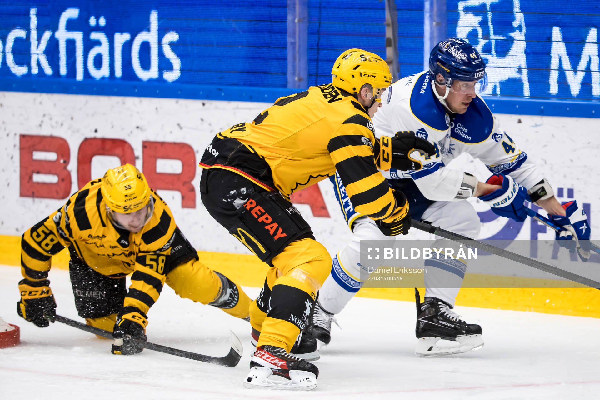 Skellefteås Oskar Nilsson och Skellefteås Adam Wilsby och