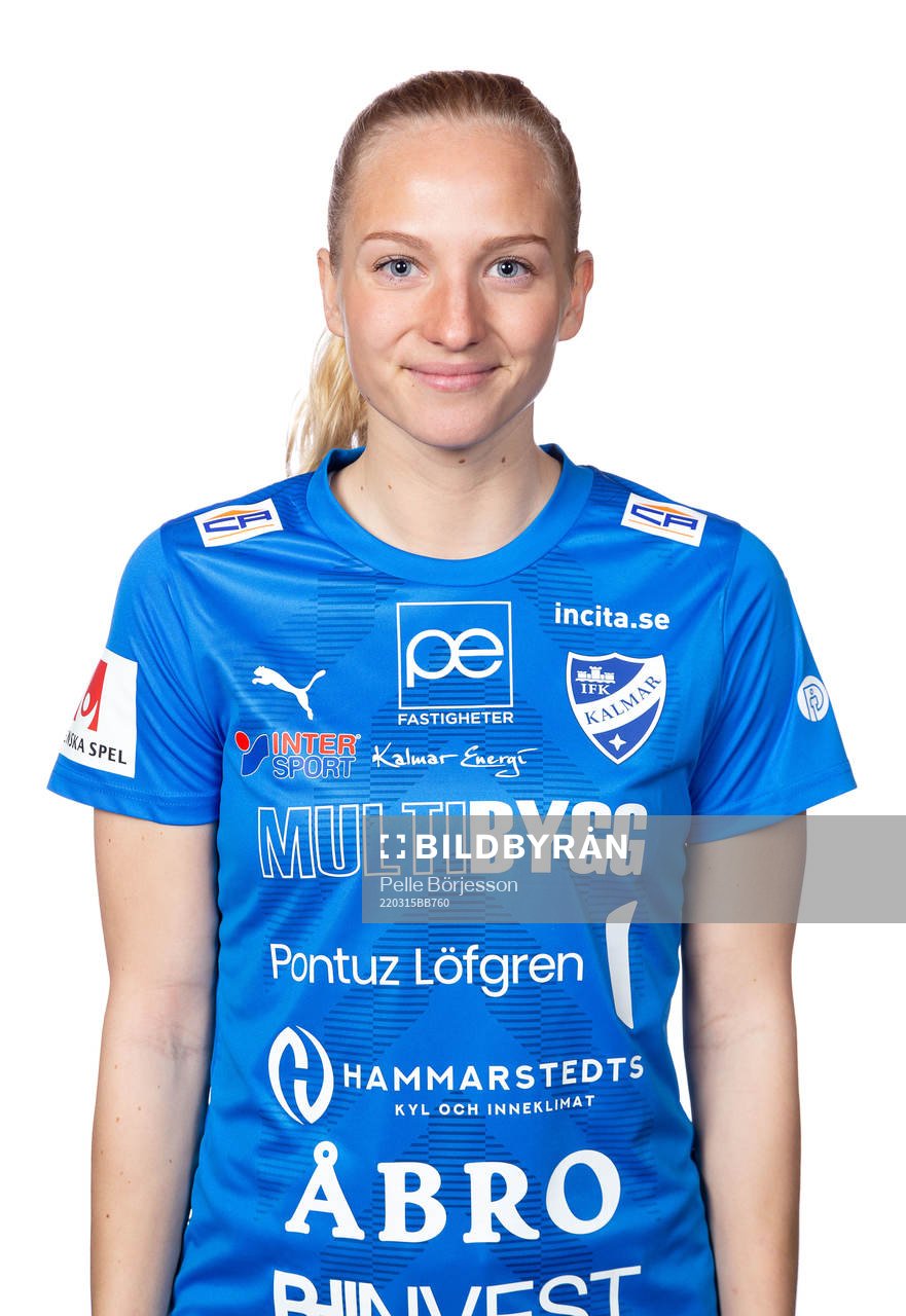 Kalmars Astrid Larsson poserar för ett porträtt den 15 mars 2022 i Kalmar.
