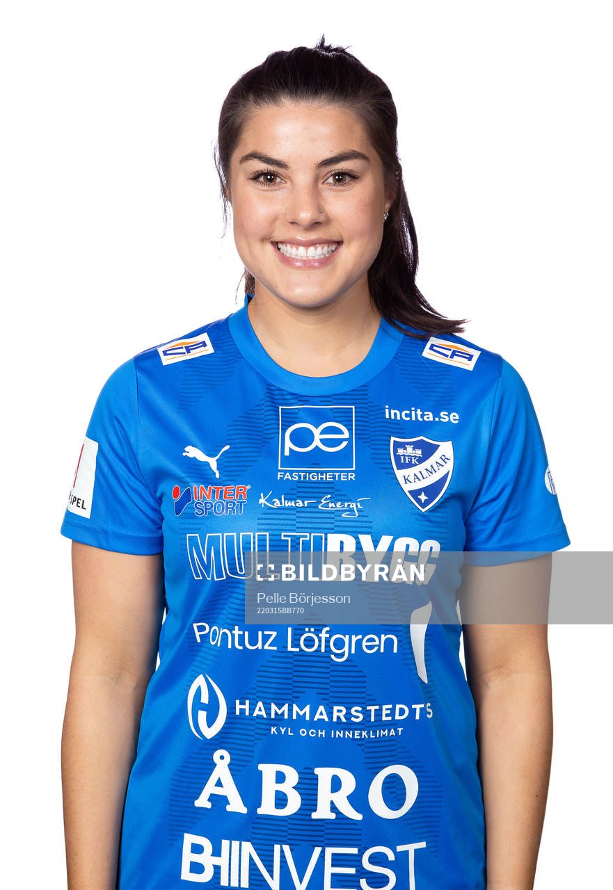 Kalmars Katie Pingel poserar för ett porträtt den 15 mars 2022 i Kalmar.
