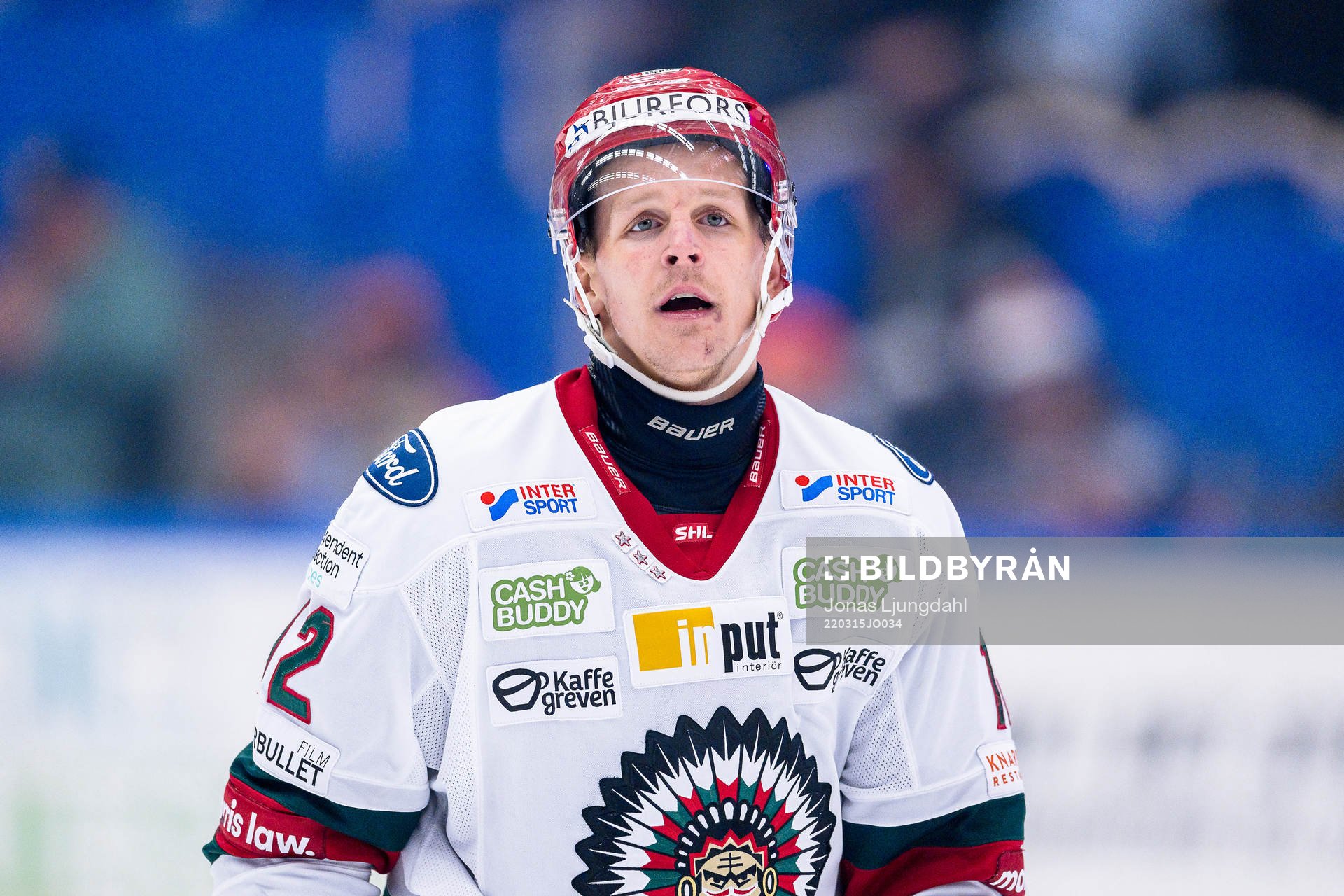 Frölundas Max Friberg deppar