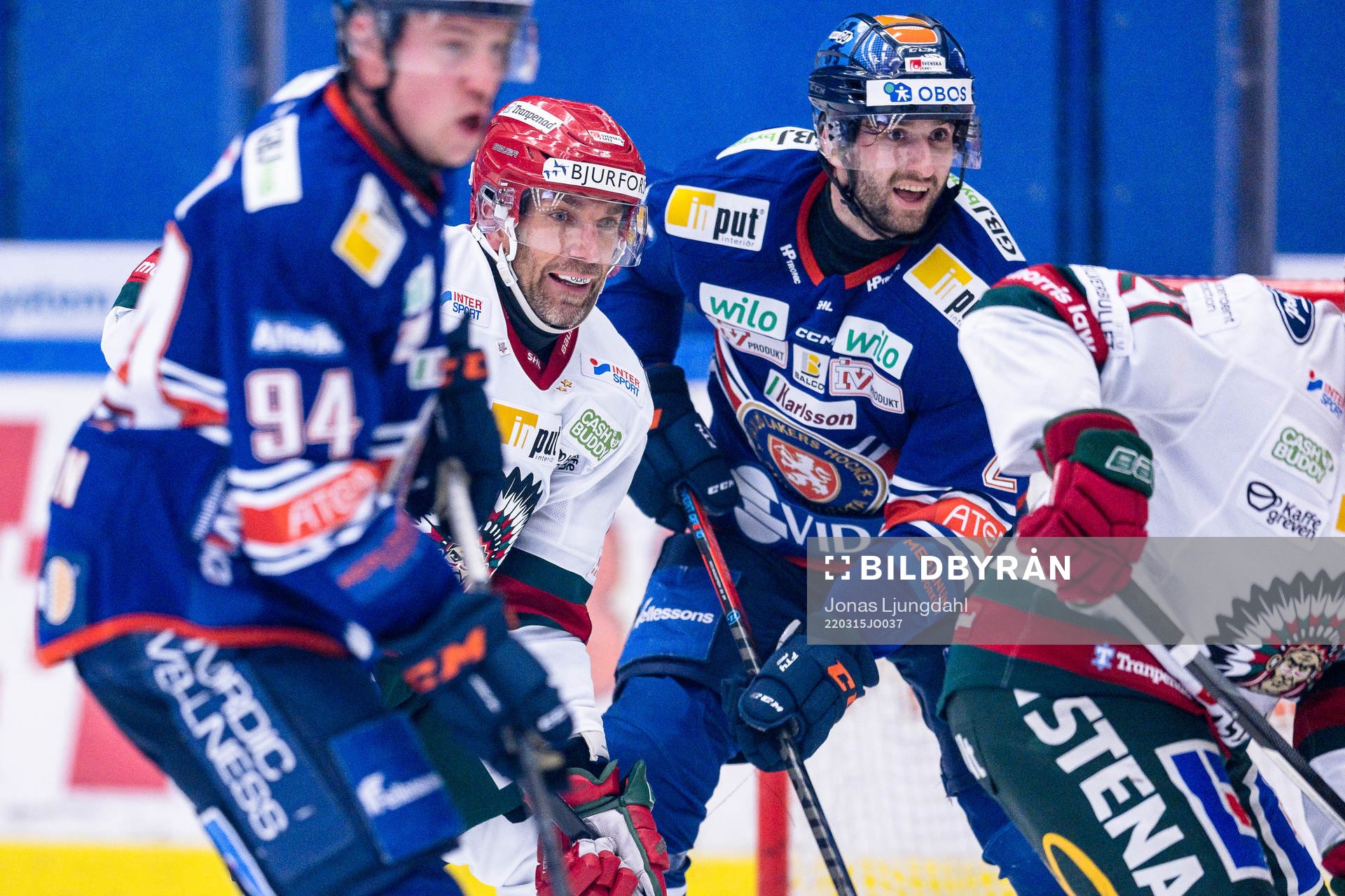 Frölundas Joel Lundqvist och Växjös Amil Krupic