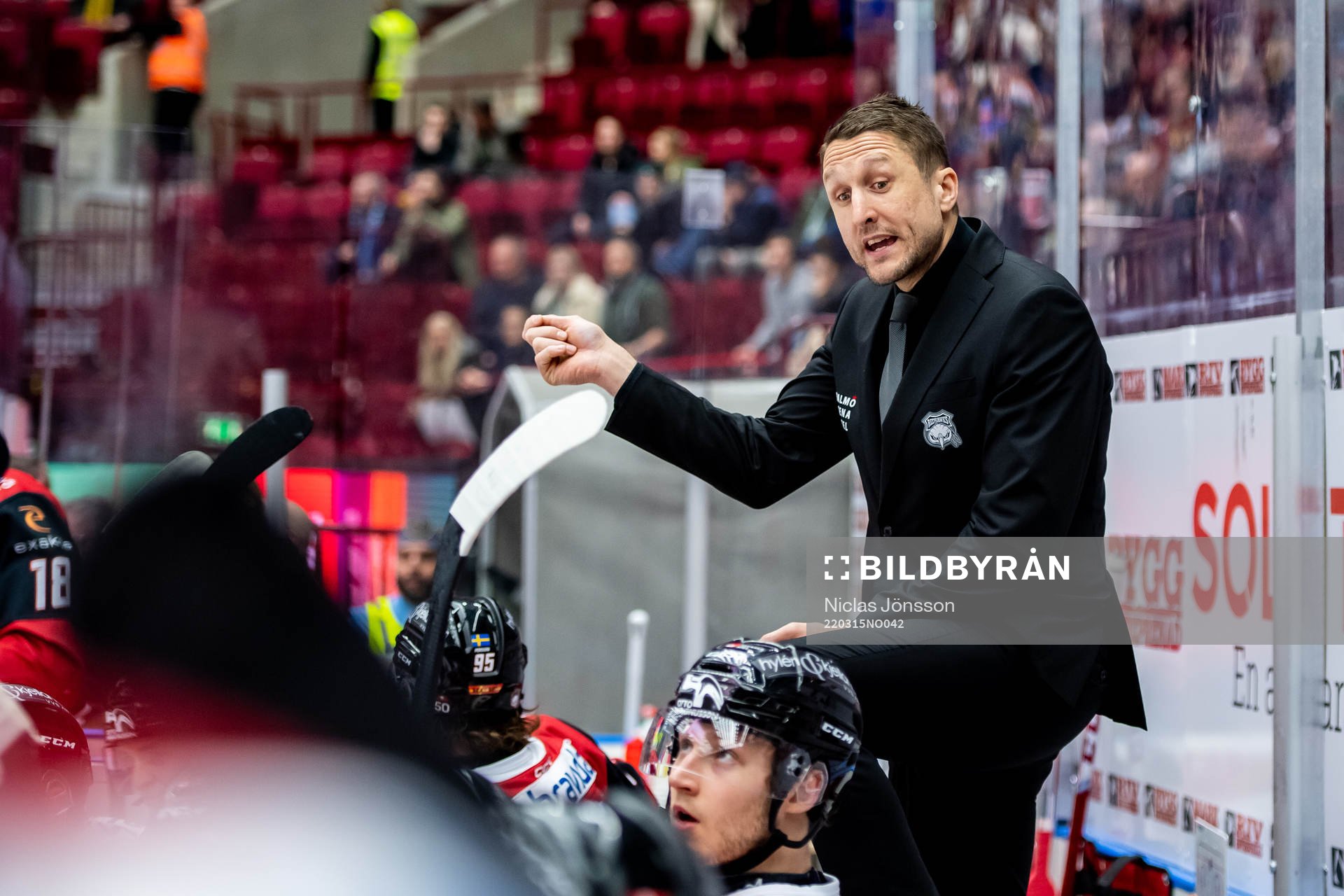 Malmö Redhawks tränare Tomas Kollar