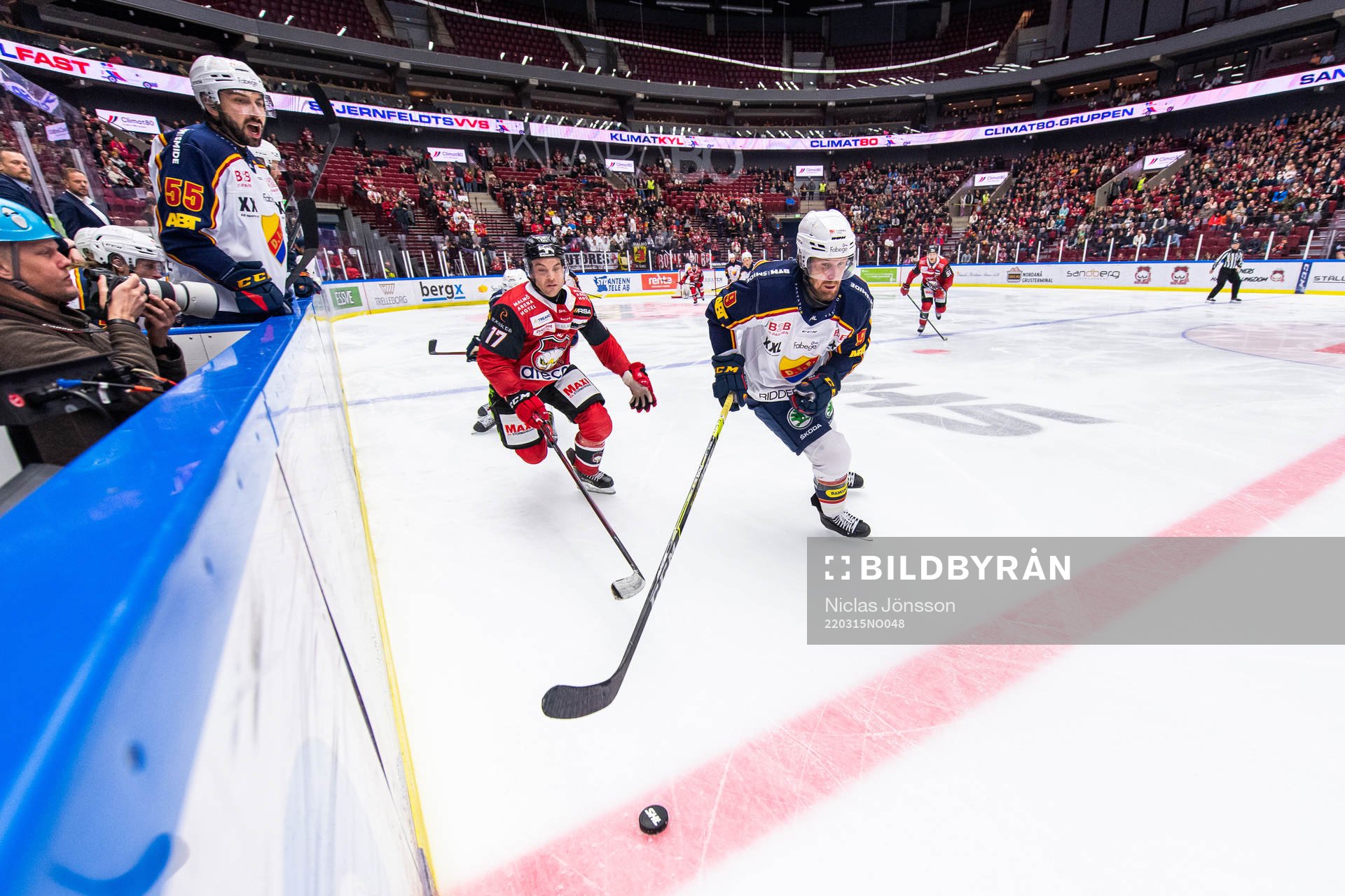 Malmö Redhawks Pathrik Westerholm och Djurgårdens