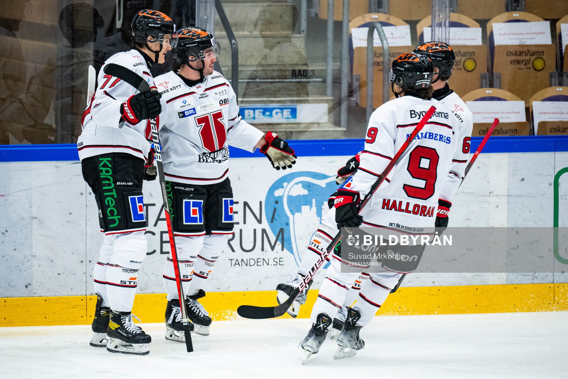 Örebros Daniel Audette jublar